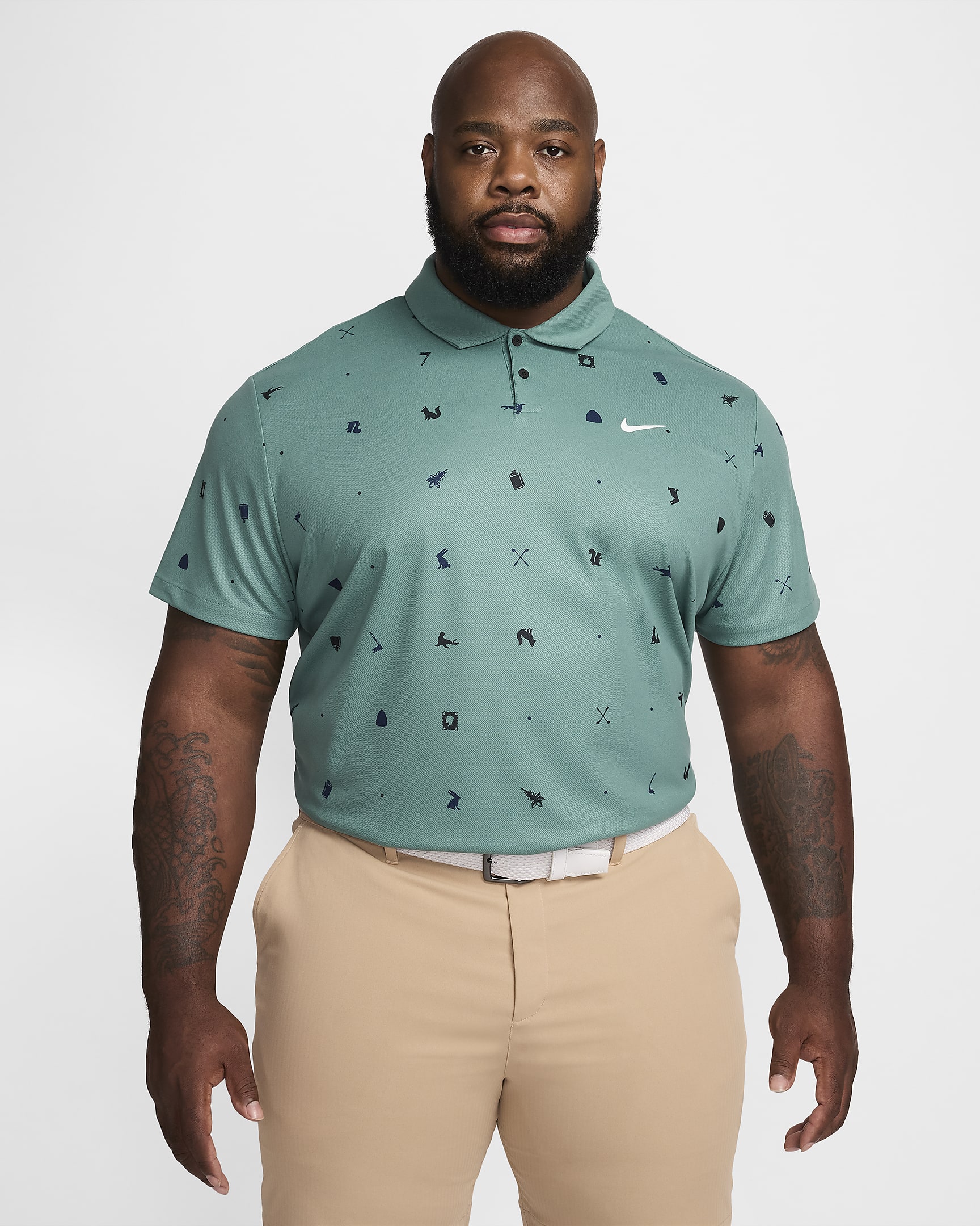 Polo da golf Dri-FIT Nike Tour – Uomo - Bicoastal/Bianco