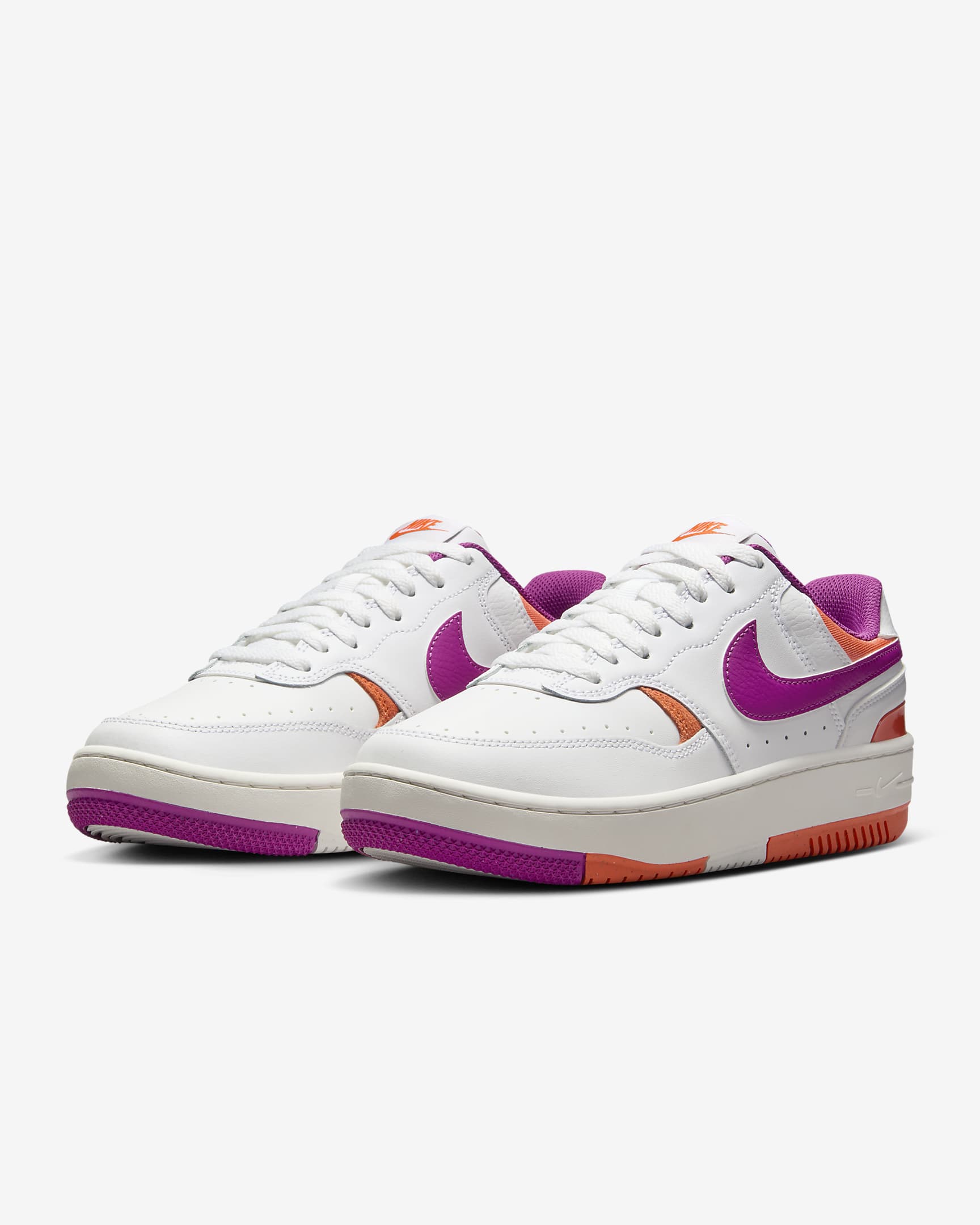 Nike Gamma Force Women's Shoes - White/Wild Mango/Sail/Hot Fuchsia