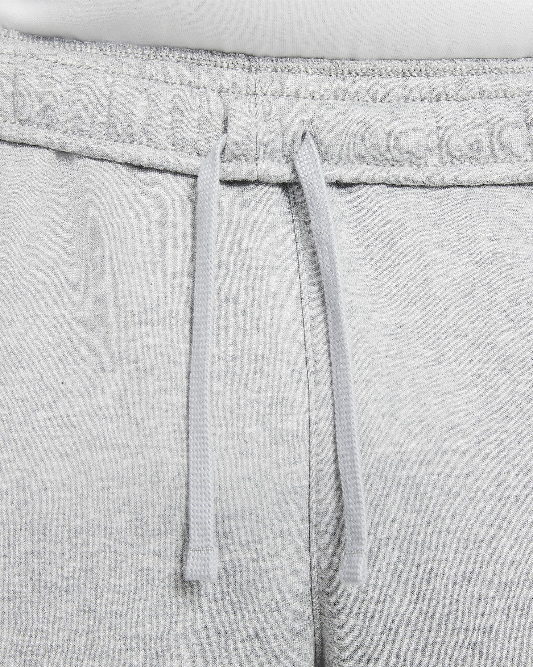 Nike Sportswear Club Fleece Men's Trousers - Dark Grey Heather/Matte Silver/White