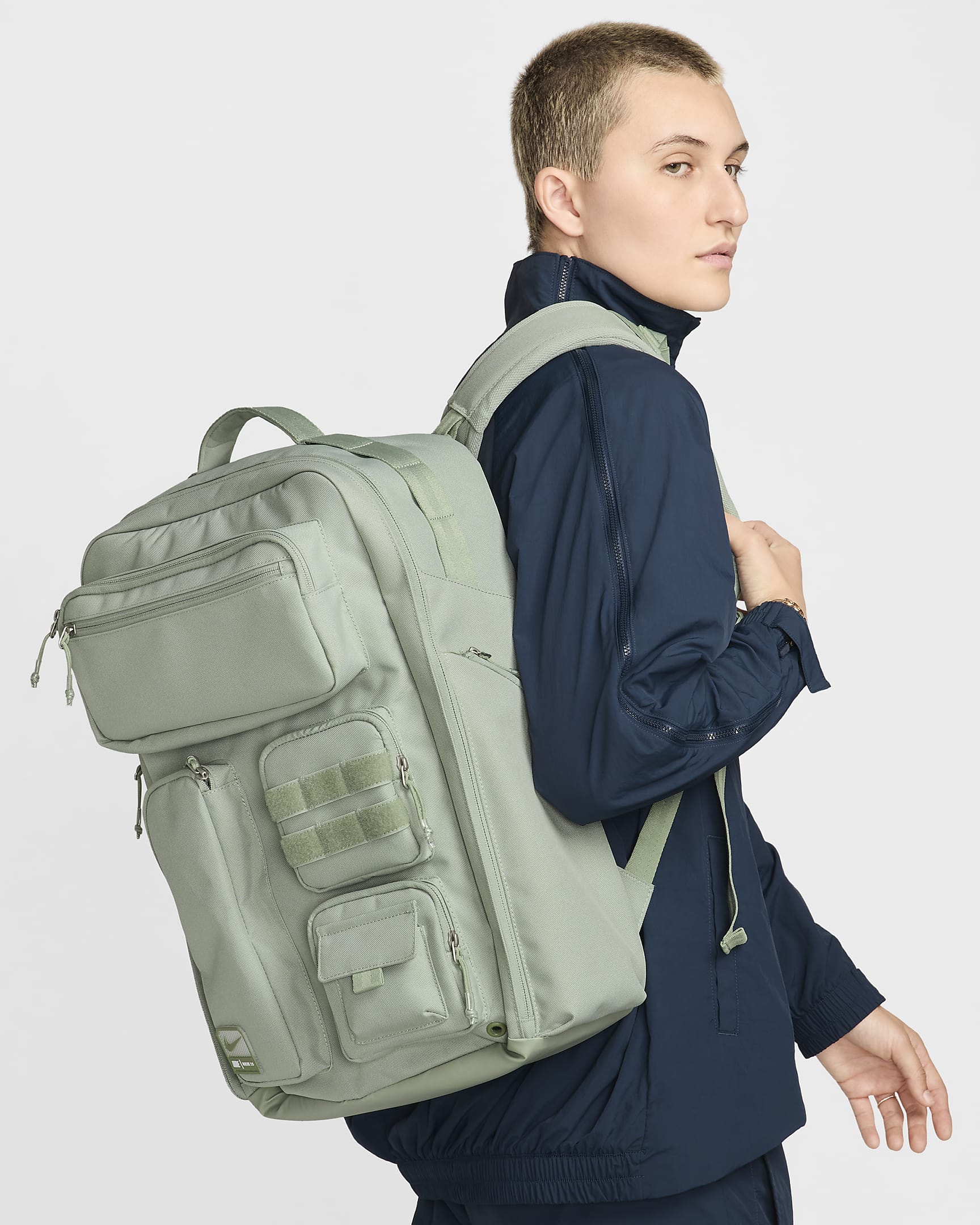 Nike Utility Elite Backpack (37L) - Jade Horizon/Jade Horizon/Oil Green