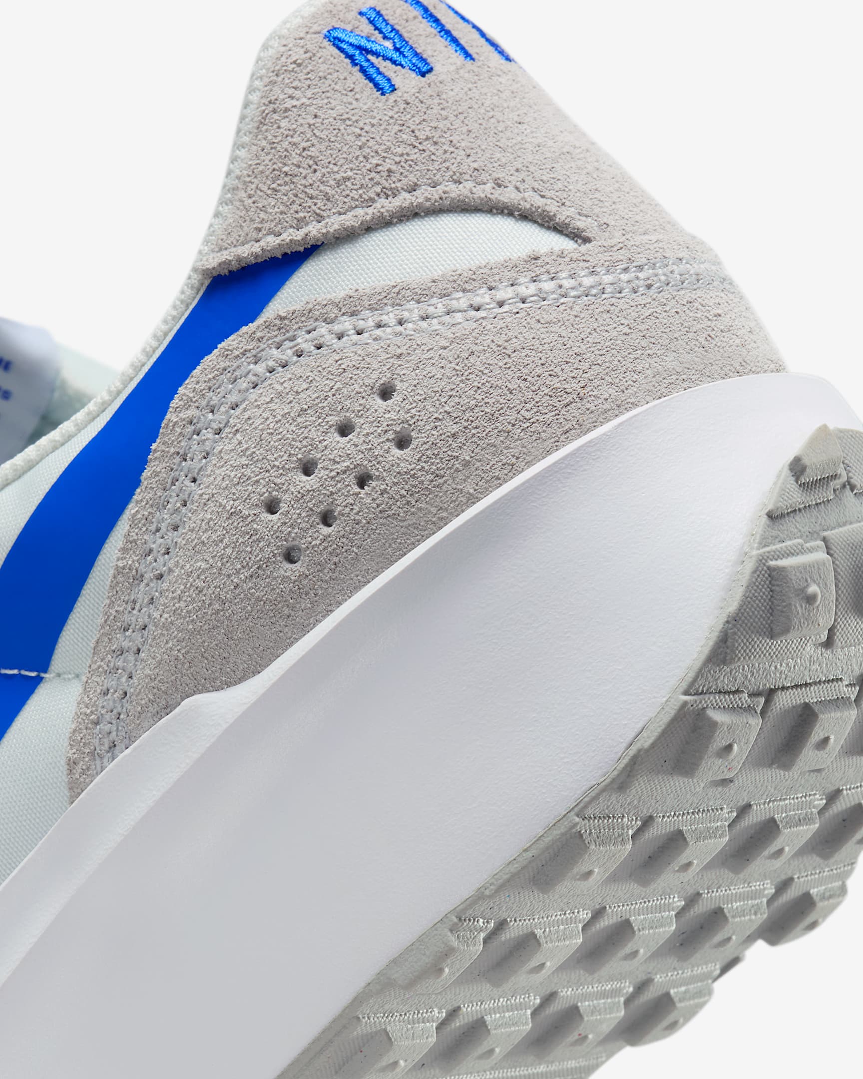 Nike Waffle Nav Men's Shoes - Flat Silver/White/Photon Dust/Hyper Royal