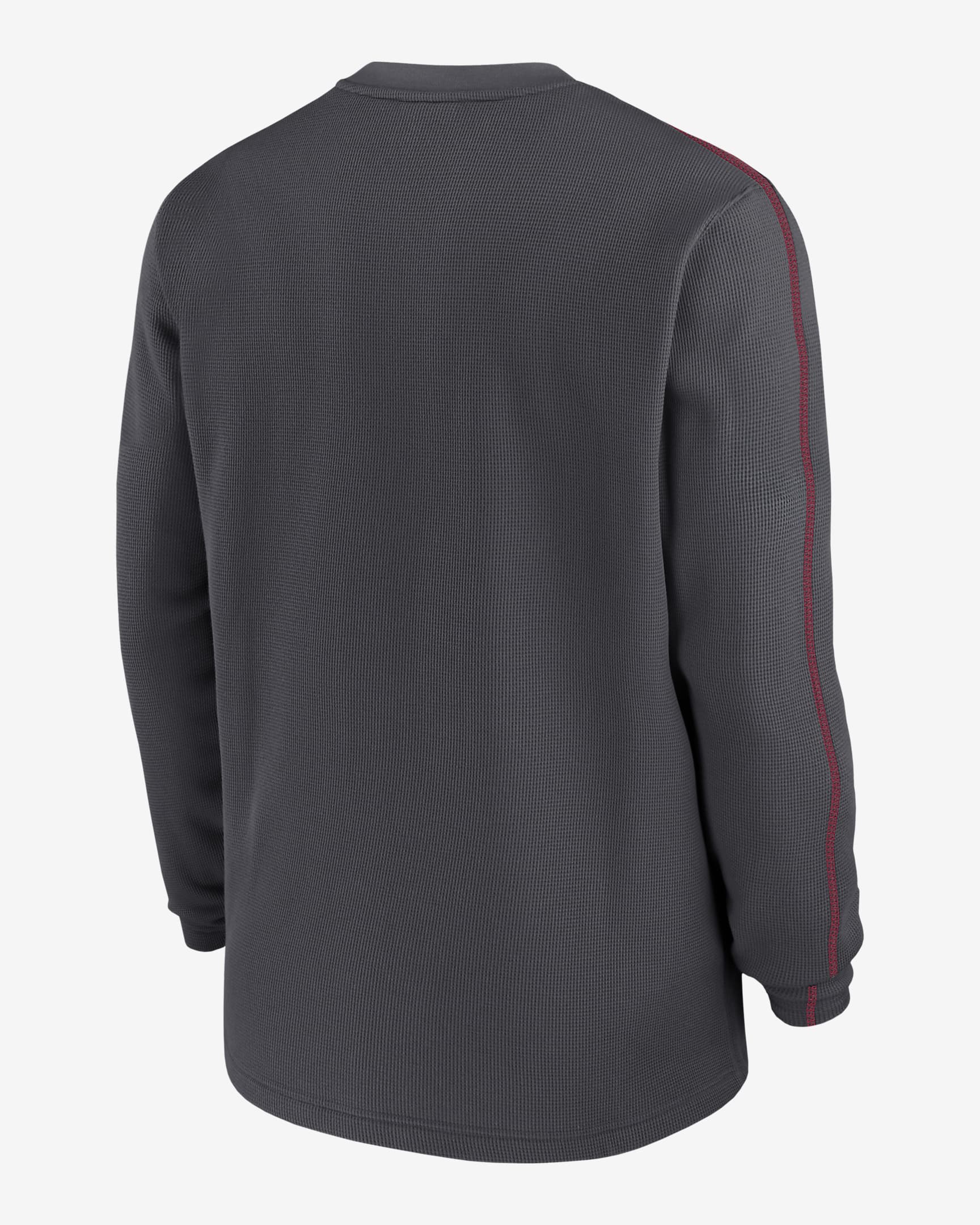 Alabama Crimson Tide Sideline Coach Men's Nike College Long-Sleeve Top - Anthracite