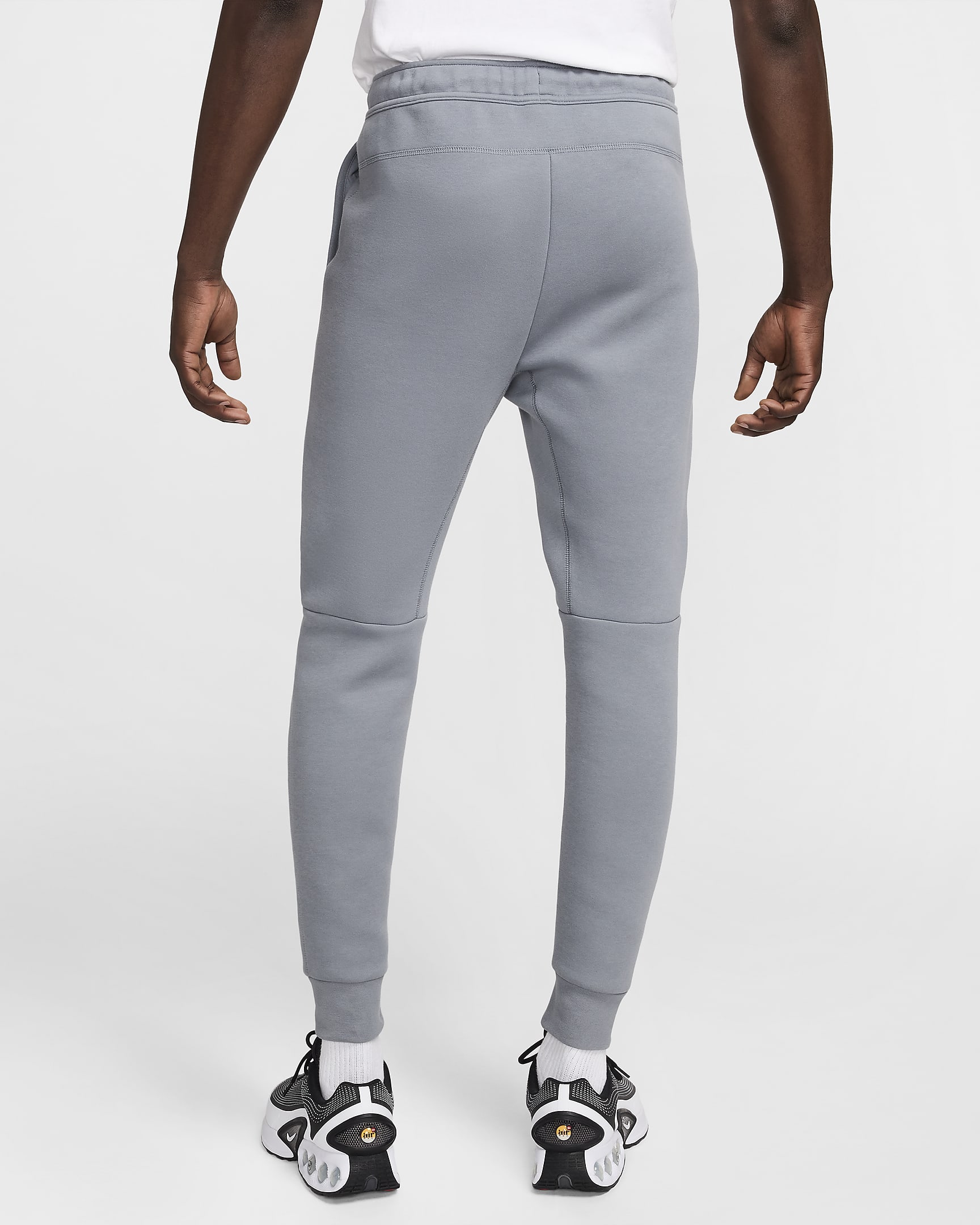 Nike Sportswear Tech Fleece-joggebukse til herre - Cool Grey/Metallic Gold