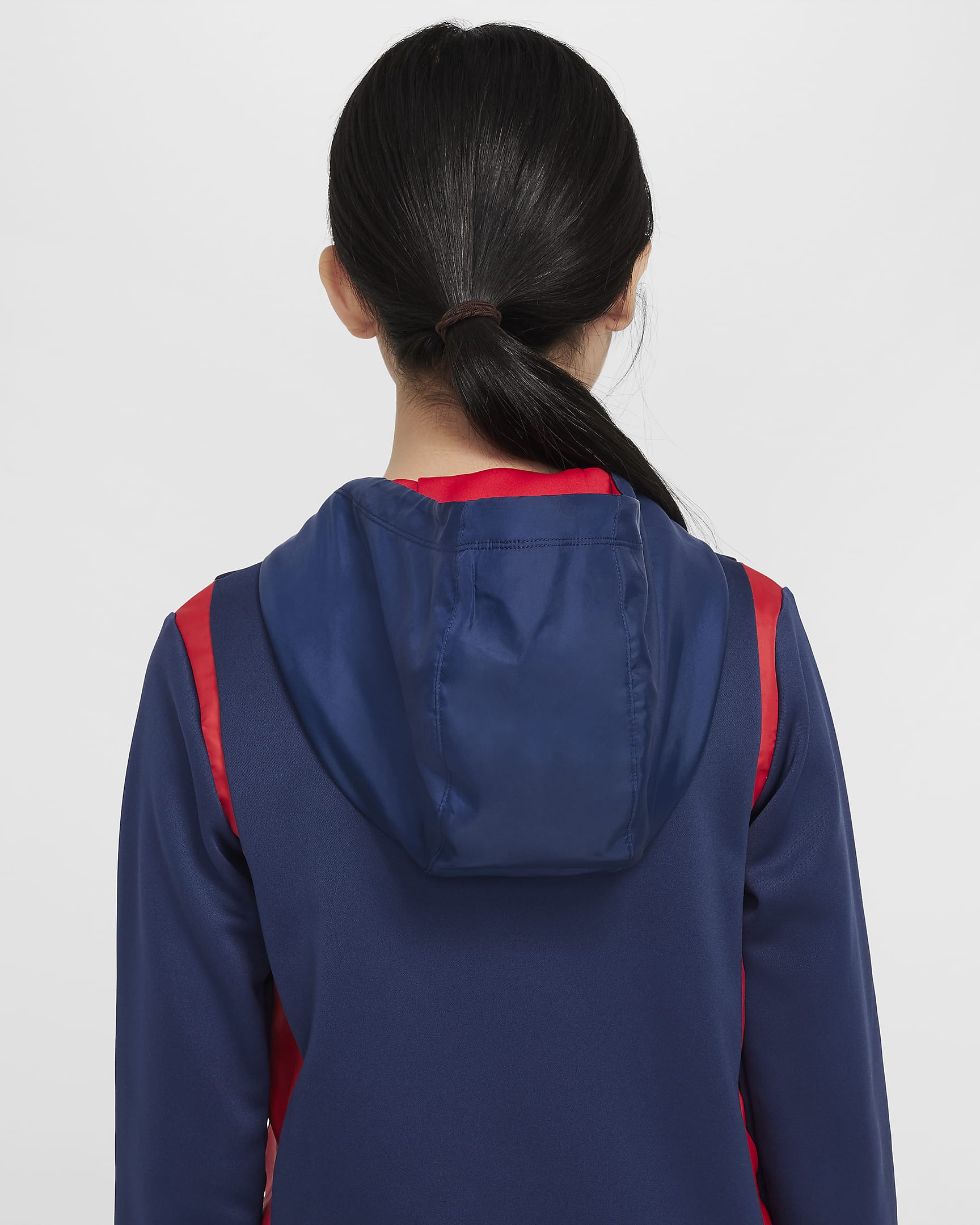 Paris Saint-Germain Older Kids' Nike Football Woven Tracksuit - Midnight Navy/University Red/University Red