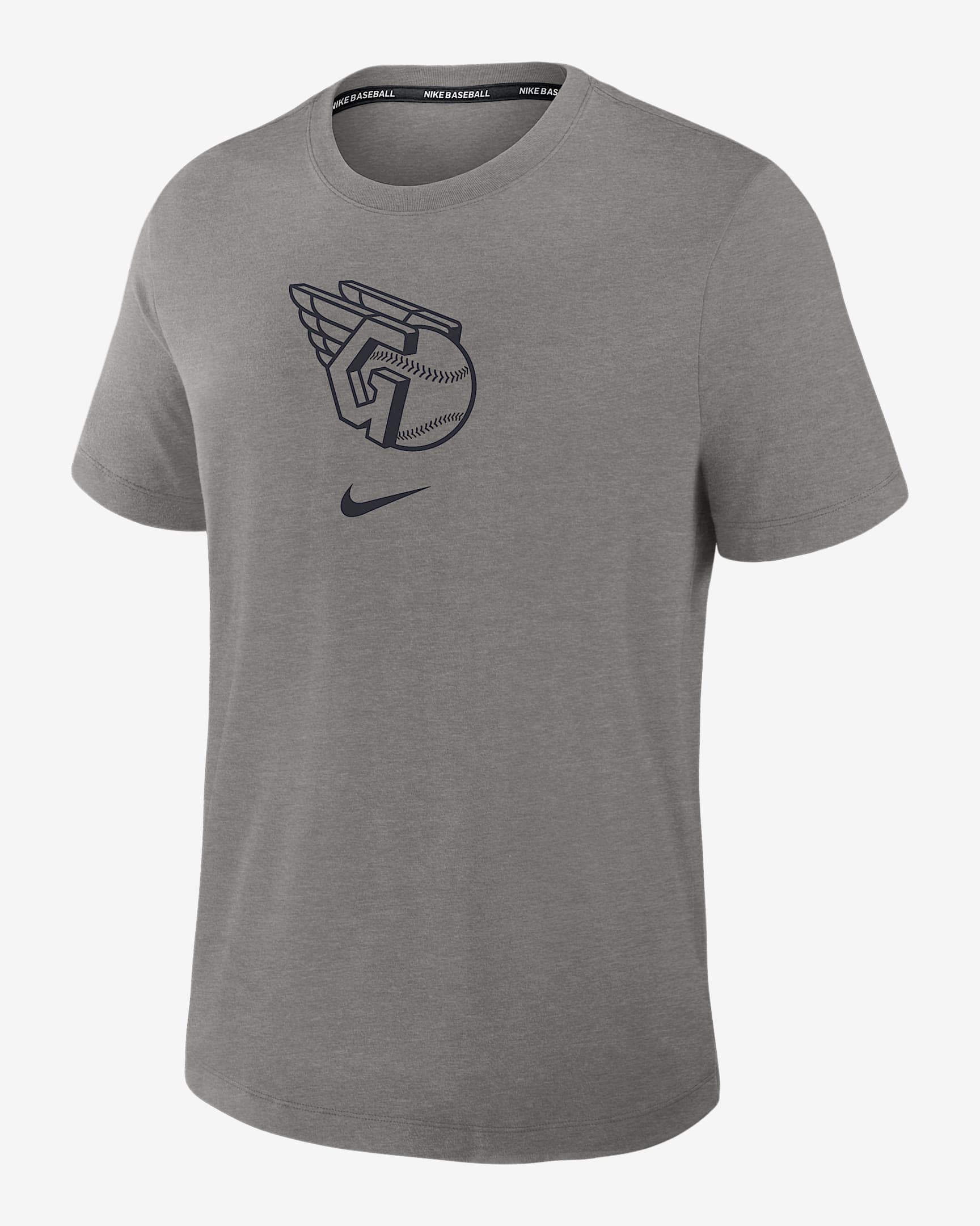 Cleveland Guardians Authentic Collection Early Work Men's Nike Dri-FIT MLB T-Shirt - Charcoal Heather