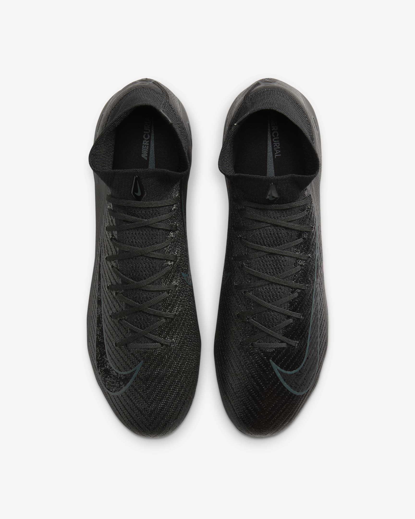 Korki piłkarskie typu high top na twardą murawę Nike Mercurial Superfly 10 Elite - Czerń/Deep Jungle/Czerń