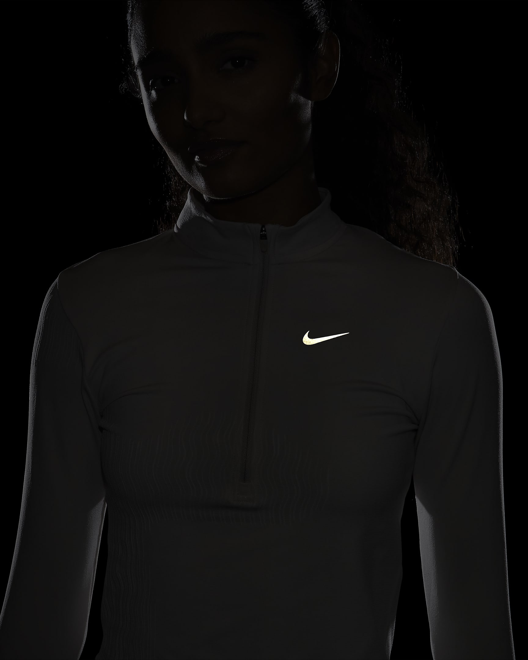 Nike Running Division Womens Dri Fit Adv 1 2 Zip Mid Layer Nike Be