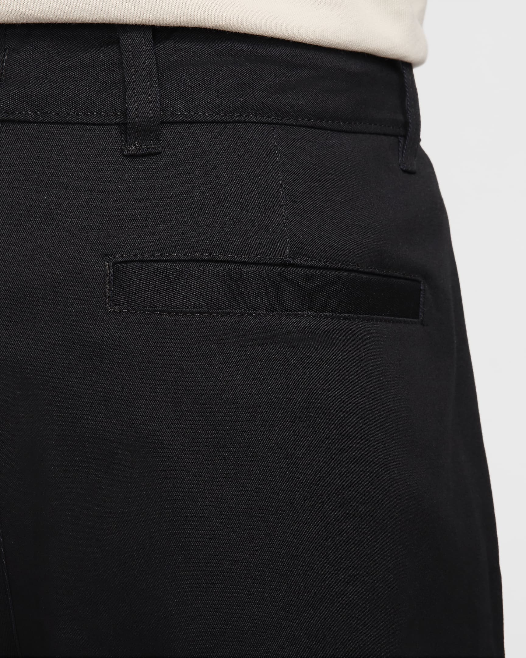 Nike Life Men's El Chino Trousers - Black/White