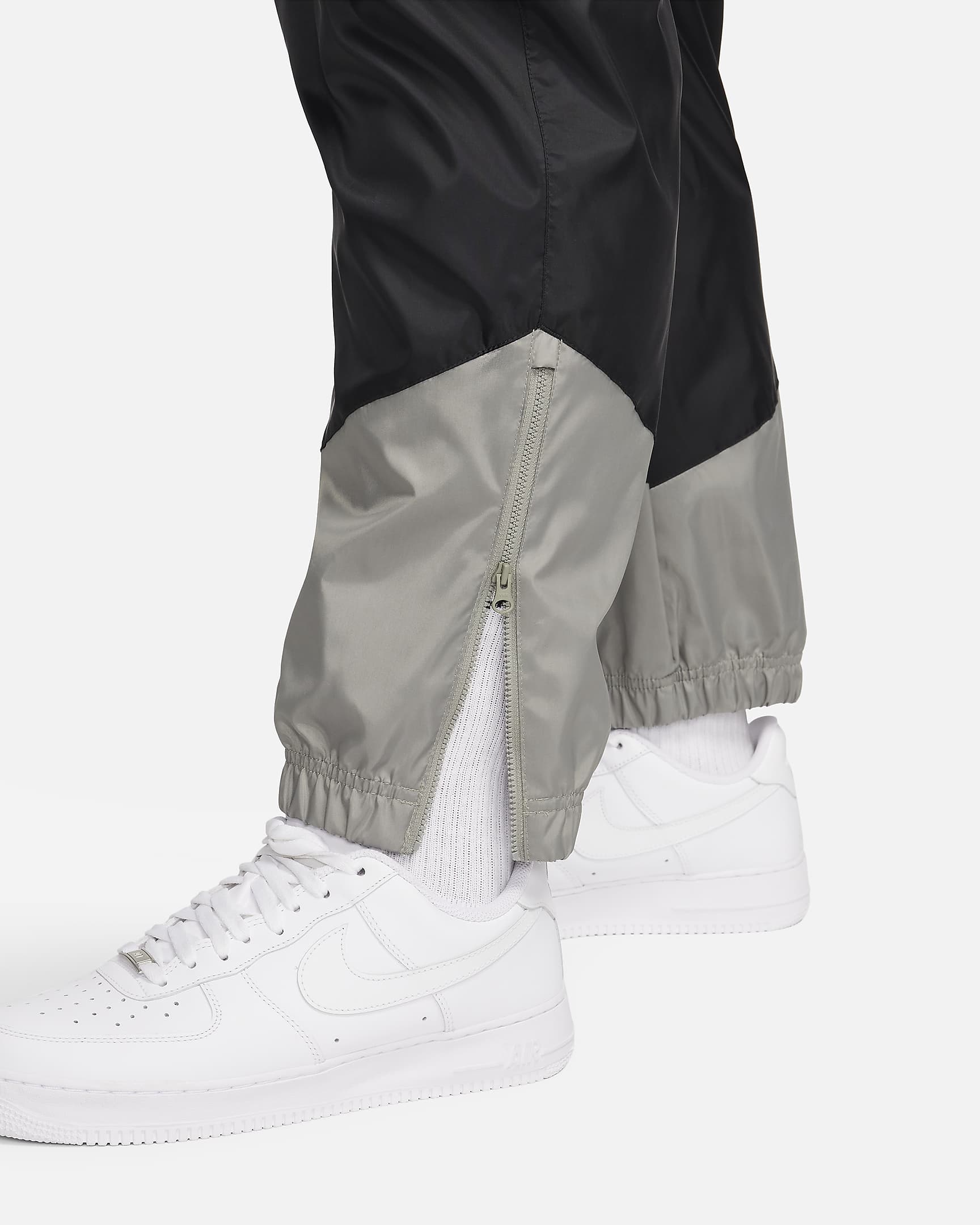 Nike Windrunner Men's Woven Lined Pants - Black/Dark Stucco/Saturn Gold