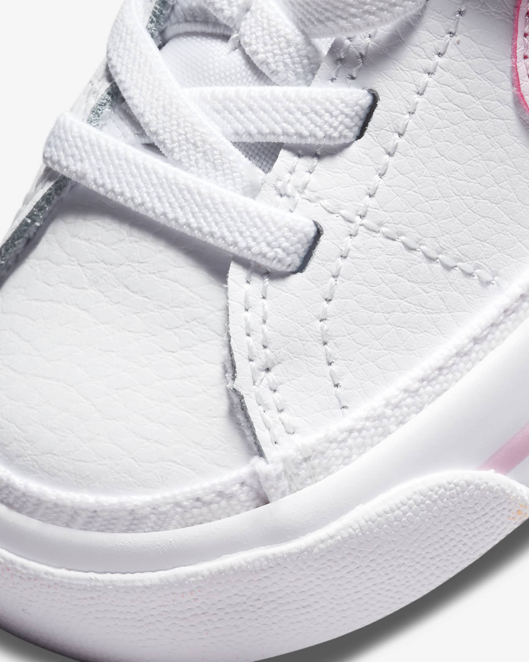 NikeCourt Legacy Baby/Toddler Shoes - White/Pink Foam