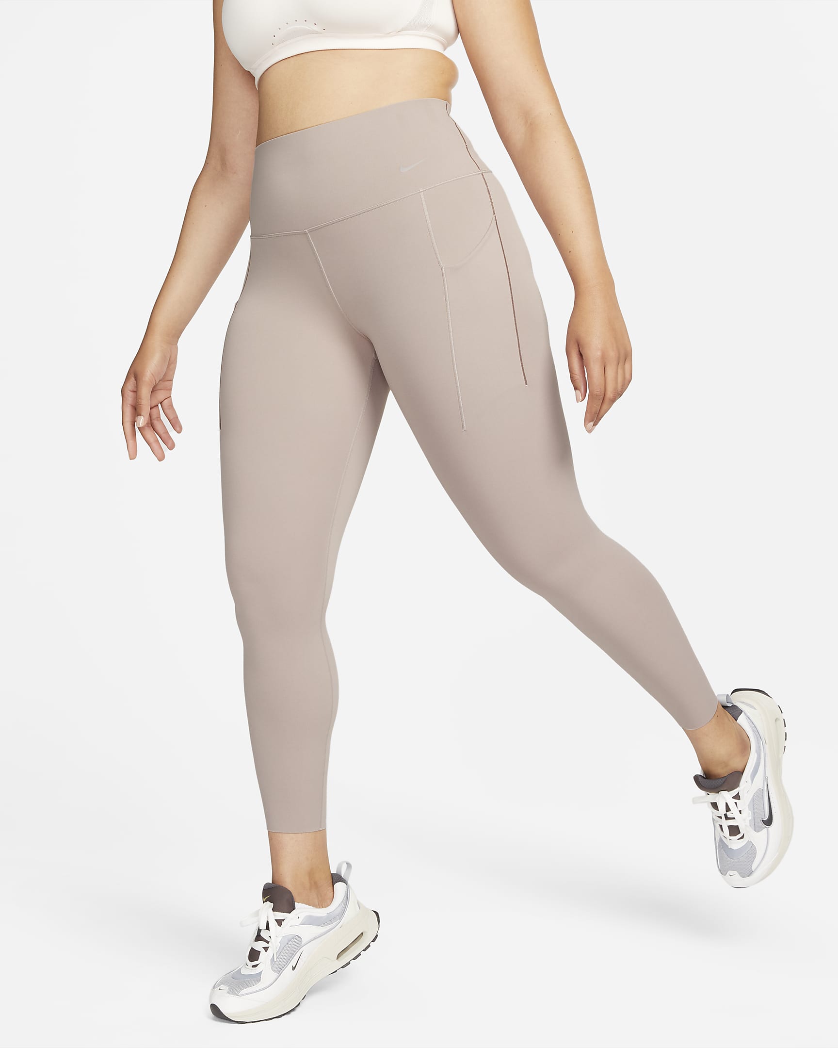 Nike Universa Women's Medium-Support High-Waisted 7/8 Leggings with ...