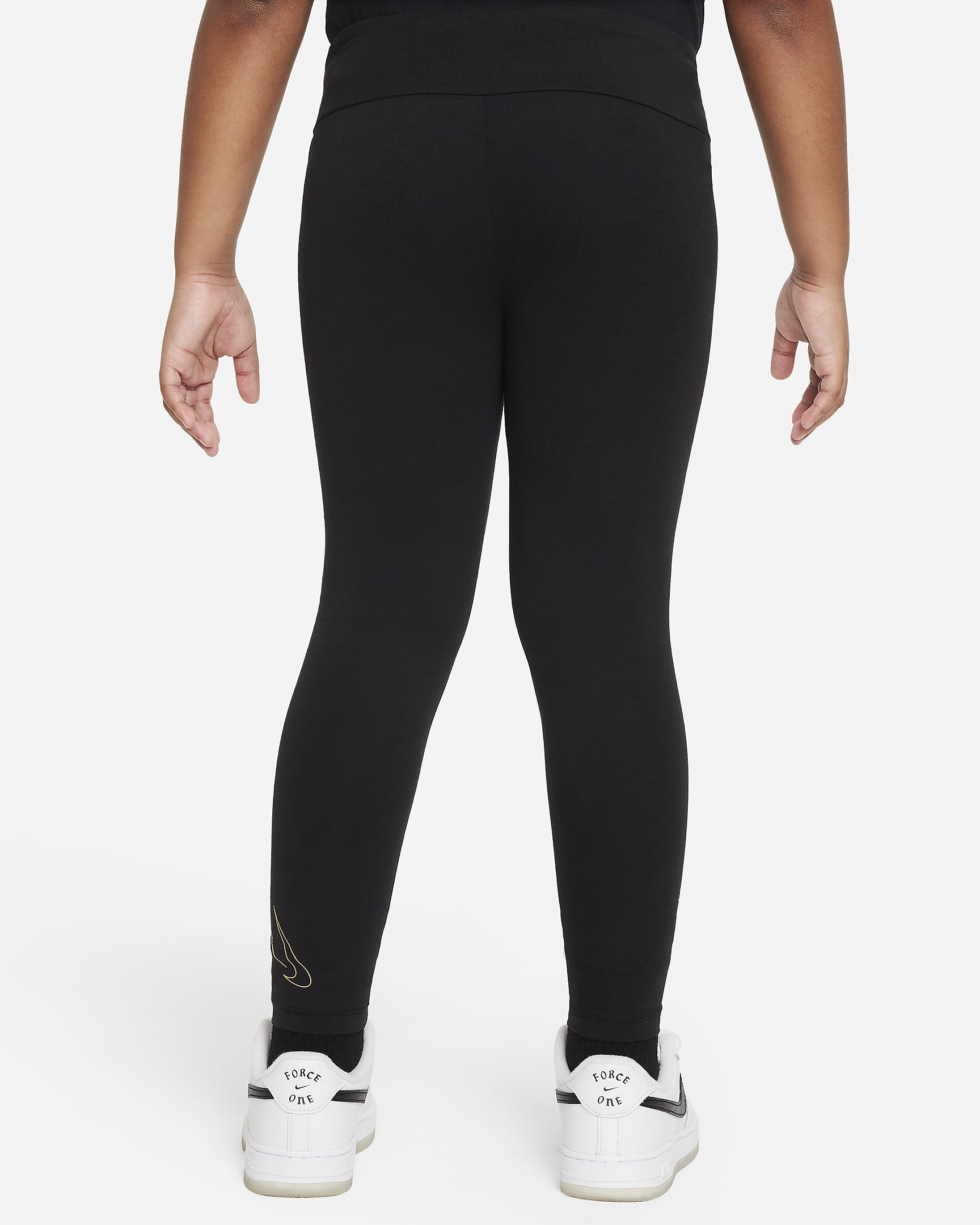 Nike Sportswear Shine Leggings Younger Kids' Leggings - Black