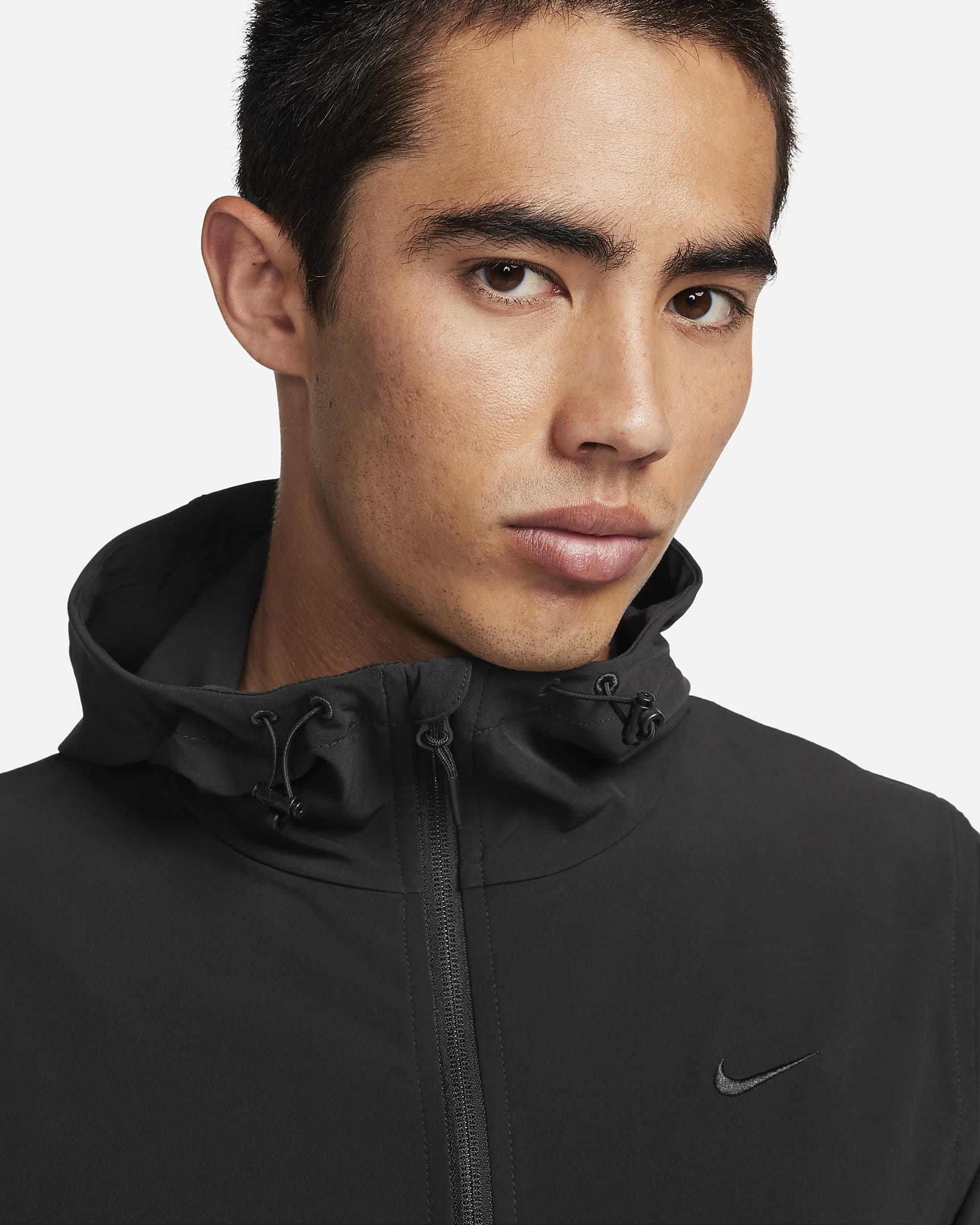 Nike Repel Unlimited Men's Water-Repellent Hooded Versatile Jacket - Black/Black/Black