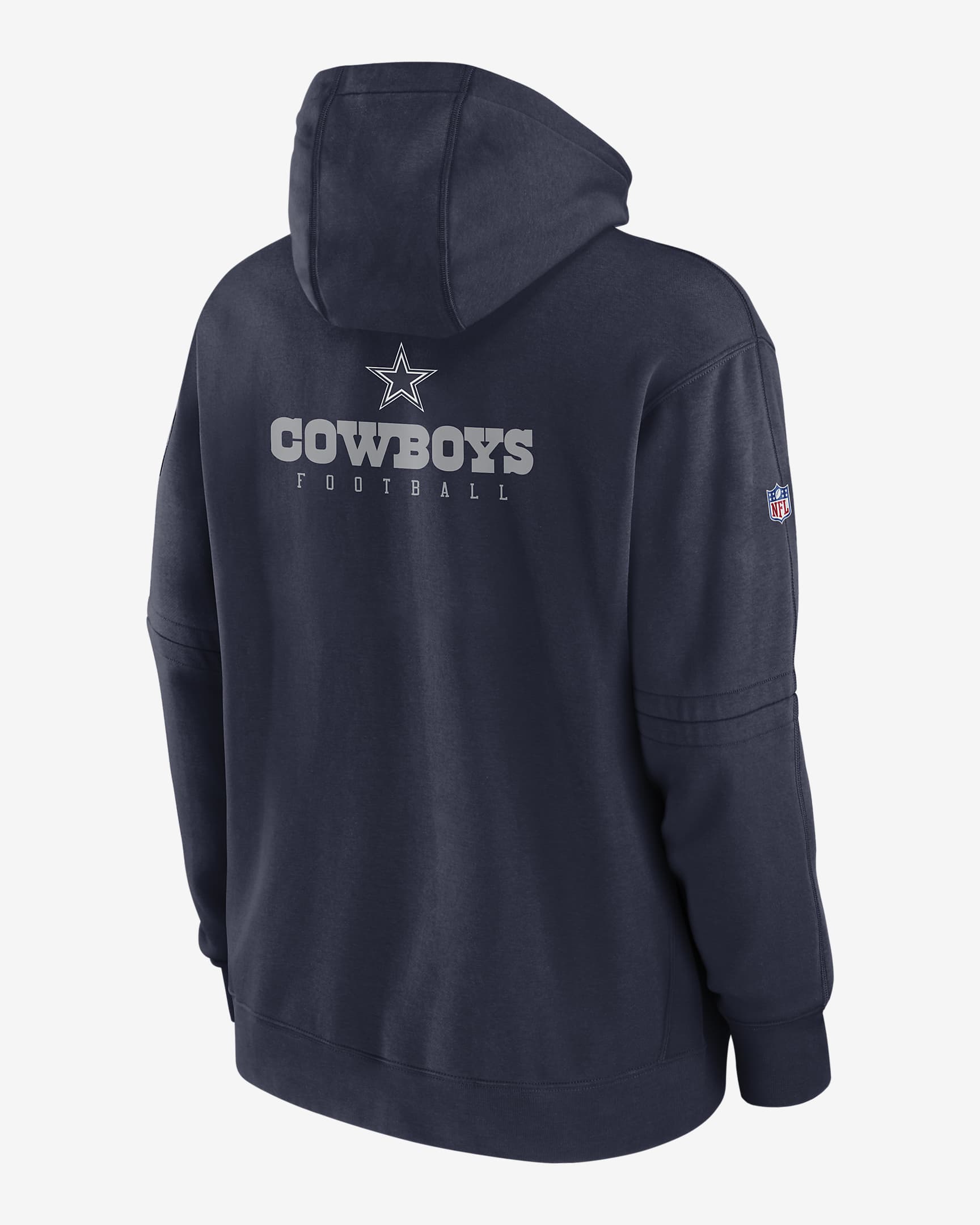 Dallas Cowboys Sideline Club Men's Nike NFL Pullover Hoodie. Nike LU