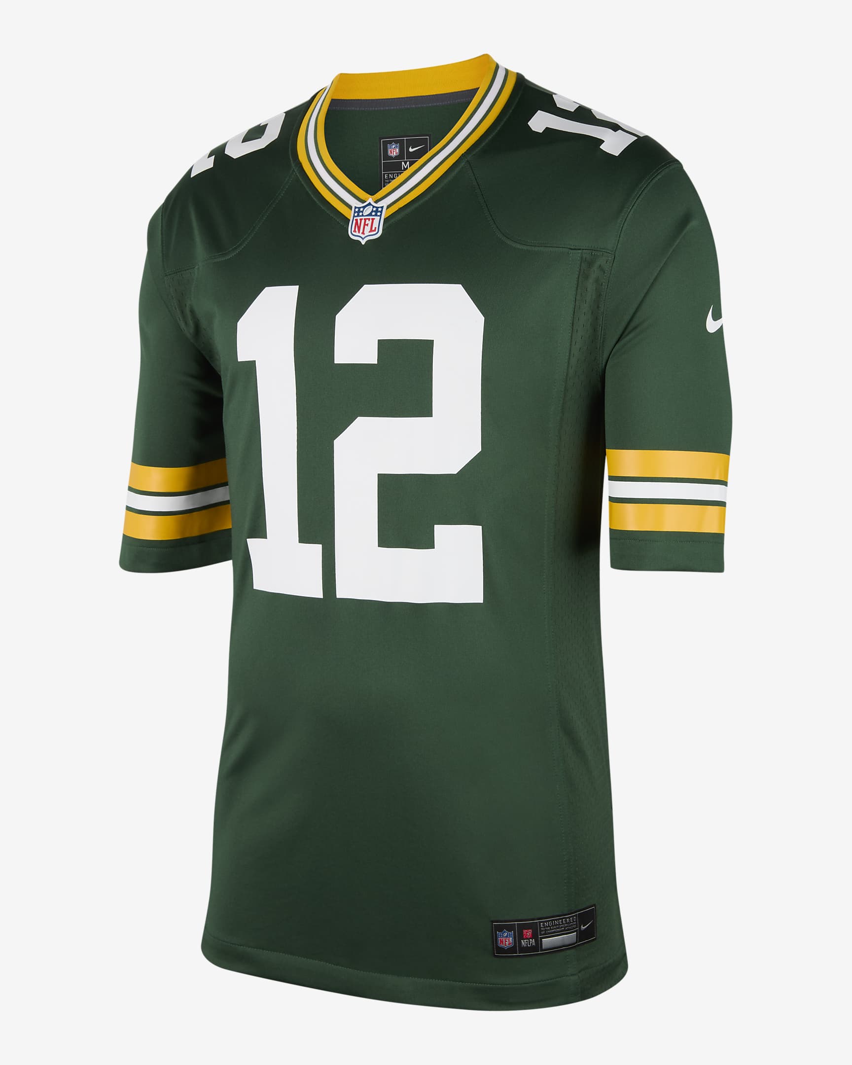 Camisola de jogo de futebol americano NFL Green Bay Packers (Aaron Rodgers) para homem - Fir/RODGERS AARON