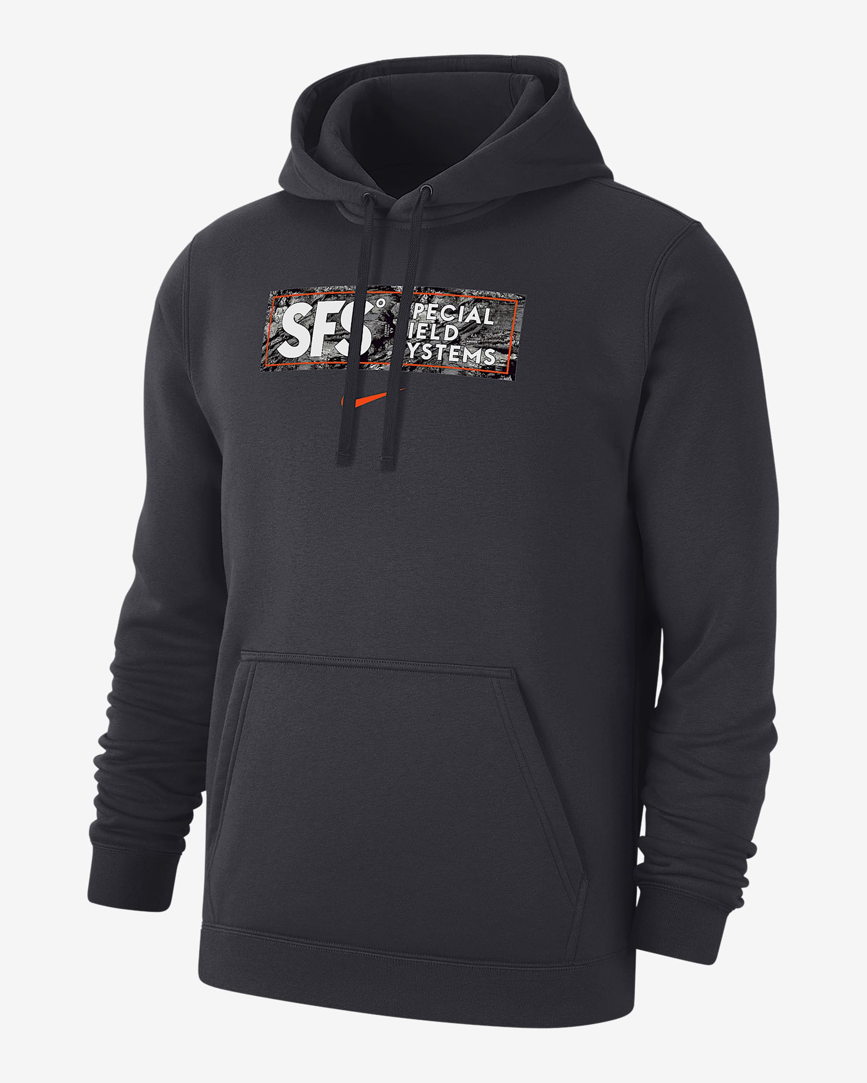 Nike SFS Club Men's Nike Fleece Pullover Hoodie - Anthracite