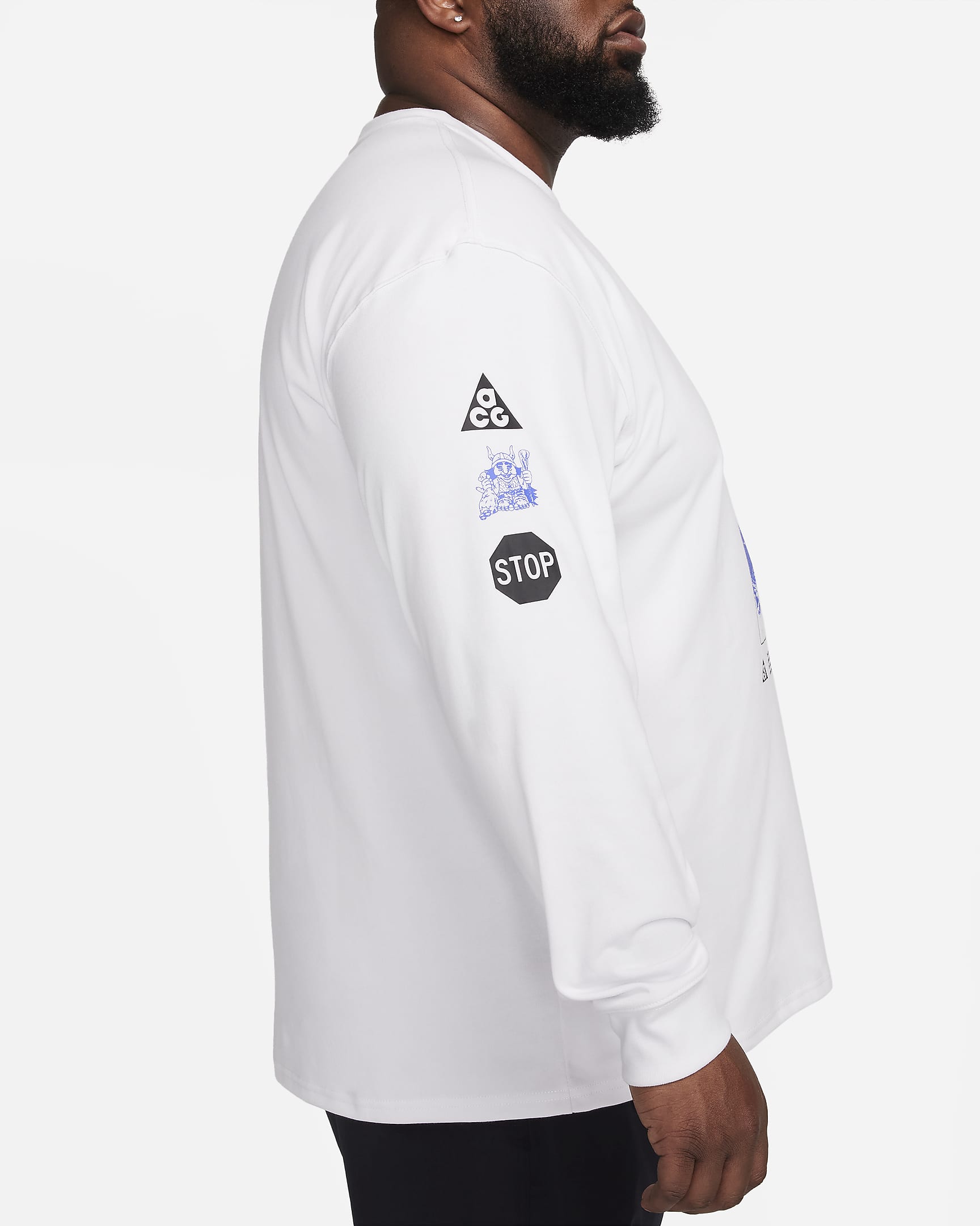 Camisola de manga comprida Nike ACG para homem - Branco Summit