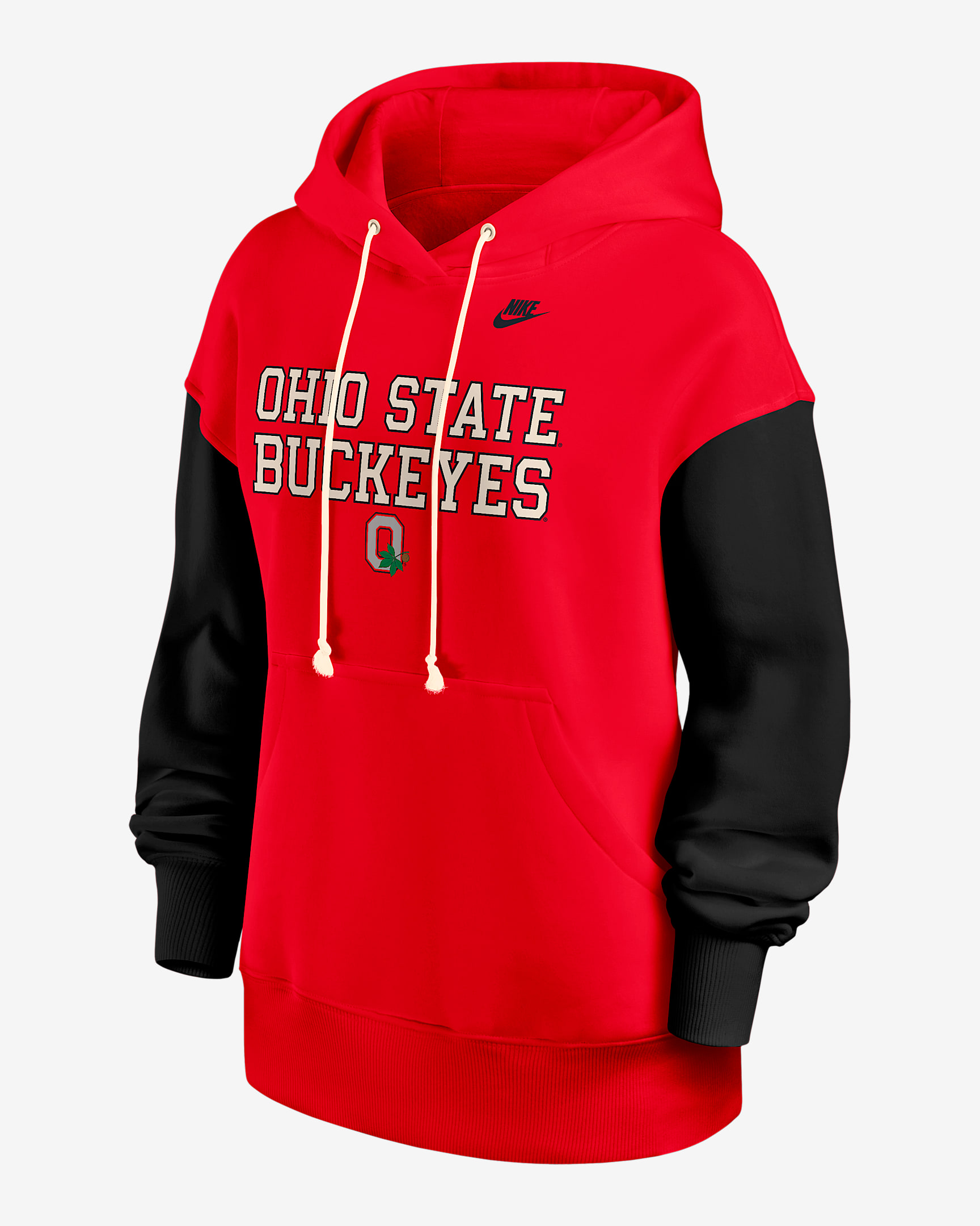 Ohio State Legacy Phoenix Women's Nike College Pullover Hoodie - Red