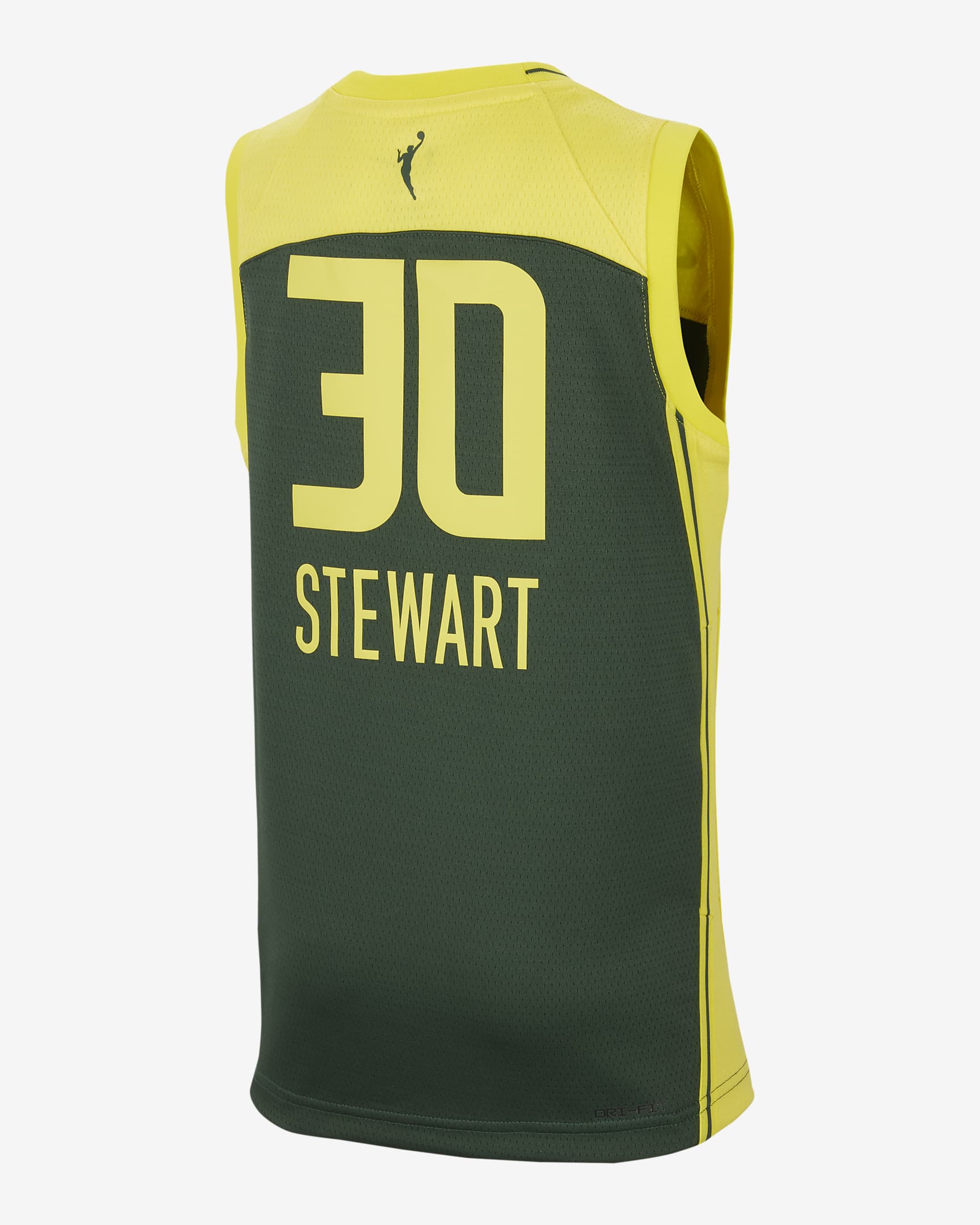 Seattle Storm Explorer Edition Big Kids' Nike DriFIT WNBA Swingman Jersey.