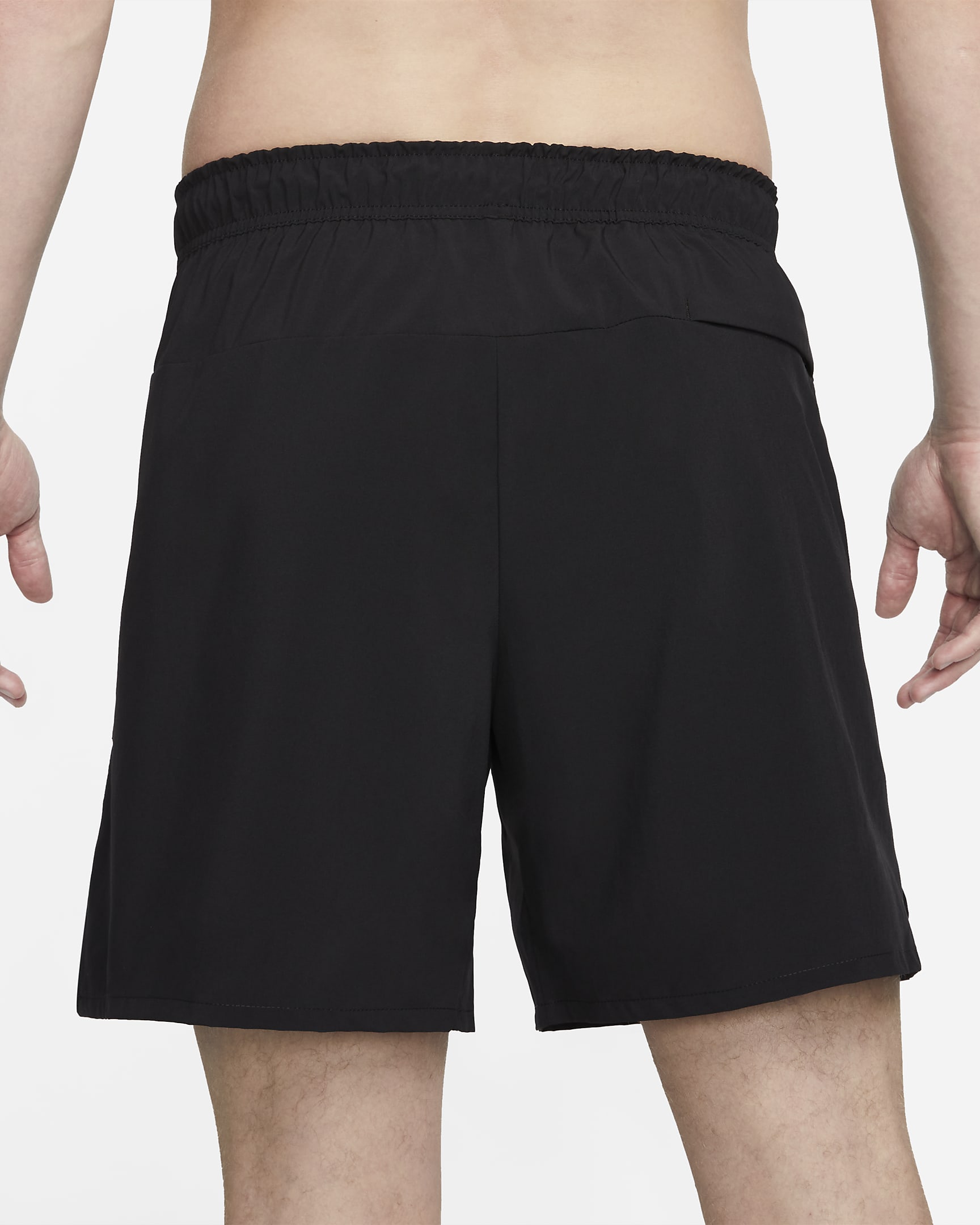 Shorts versatili Dri-FIT non foderati 18 cm Nike Unlimited – Uomo - Nero/Nero/Nero