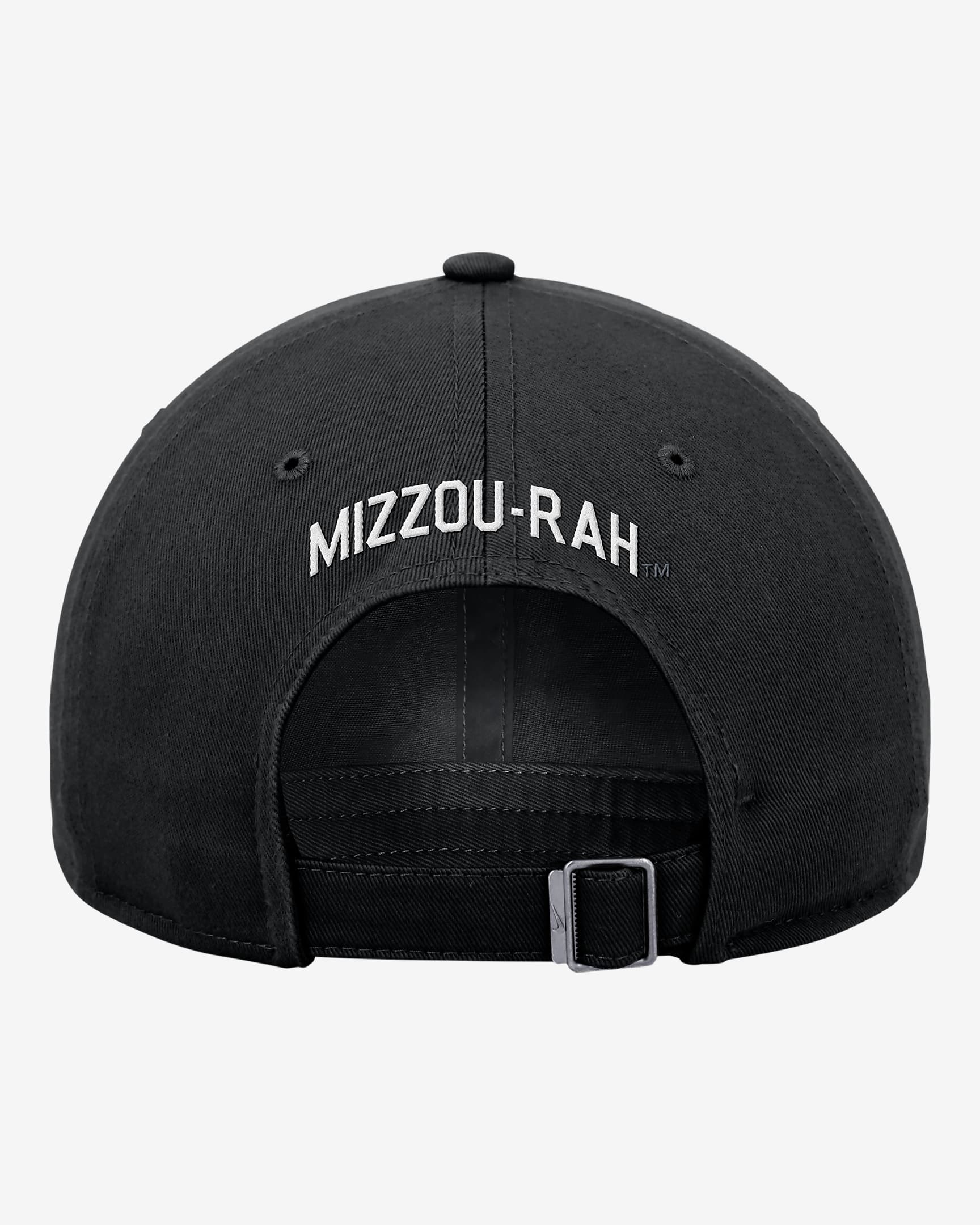 Gorra universitaria Nike Missouri - Negro