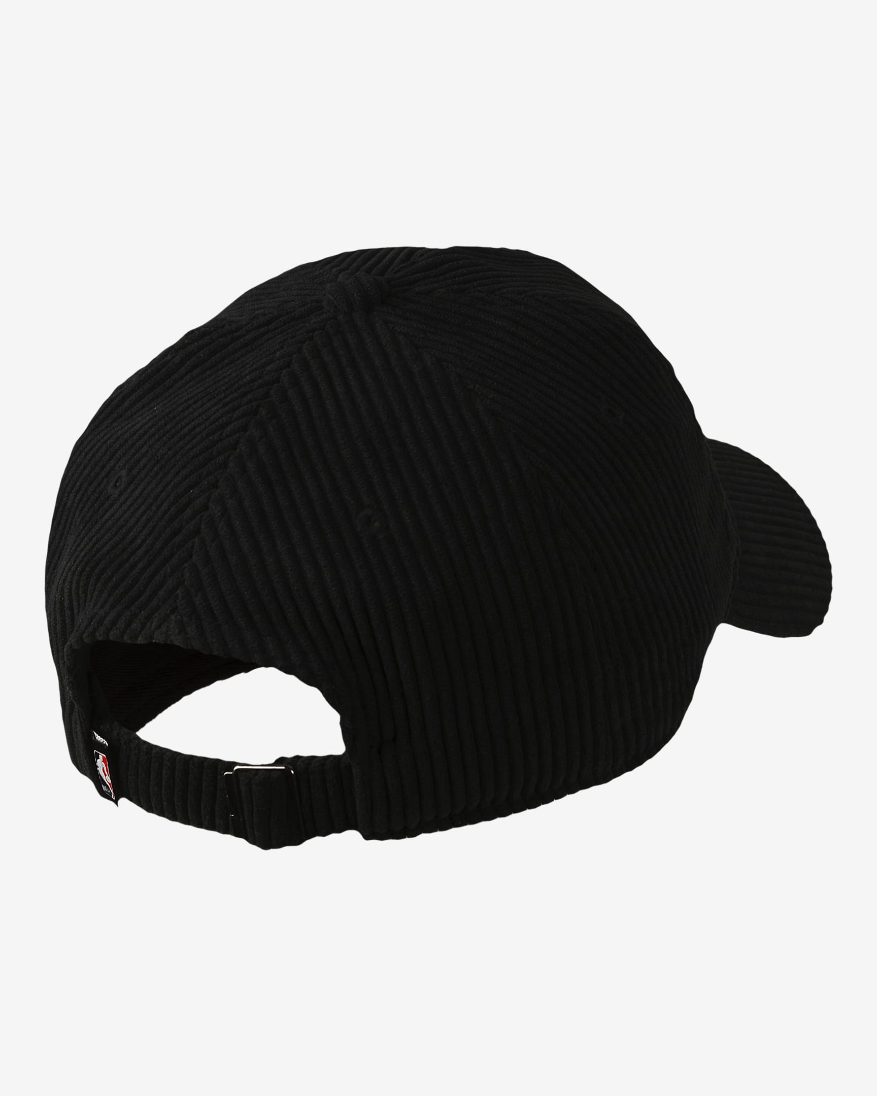 Gorra Campus Nike de pana de la NBA Portland Trail Blazers Icon Edition - Negro