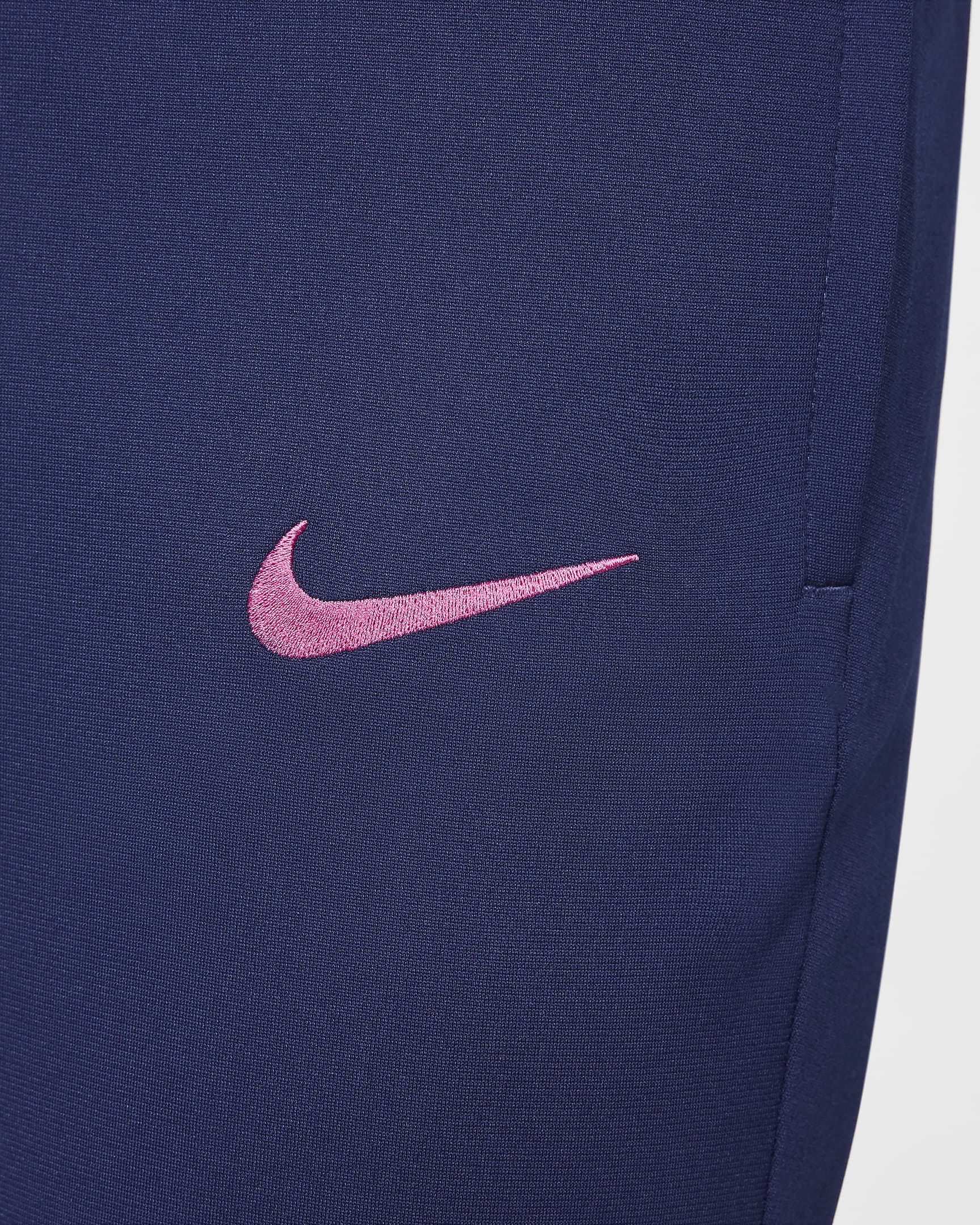 3e survêtement de foot en maille Nike Dri-FIT Atlético Madrid Strike pour homme - Pink Glow/Blue Void/Blue Void