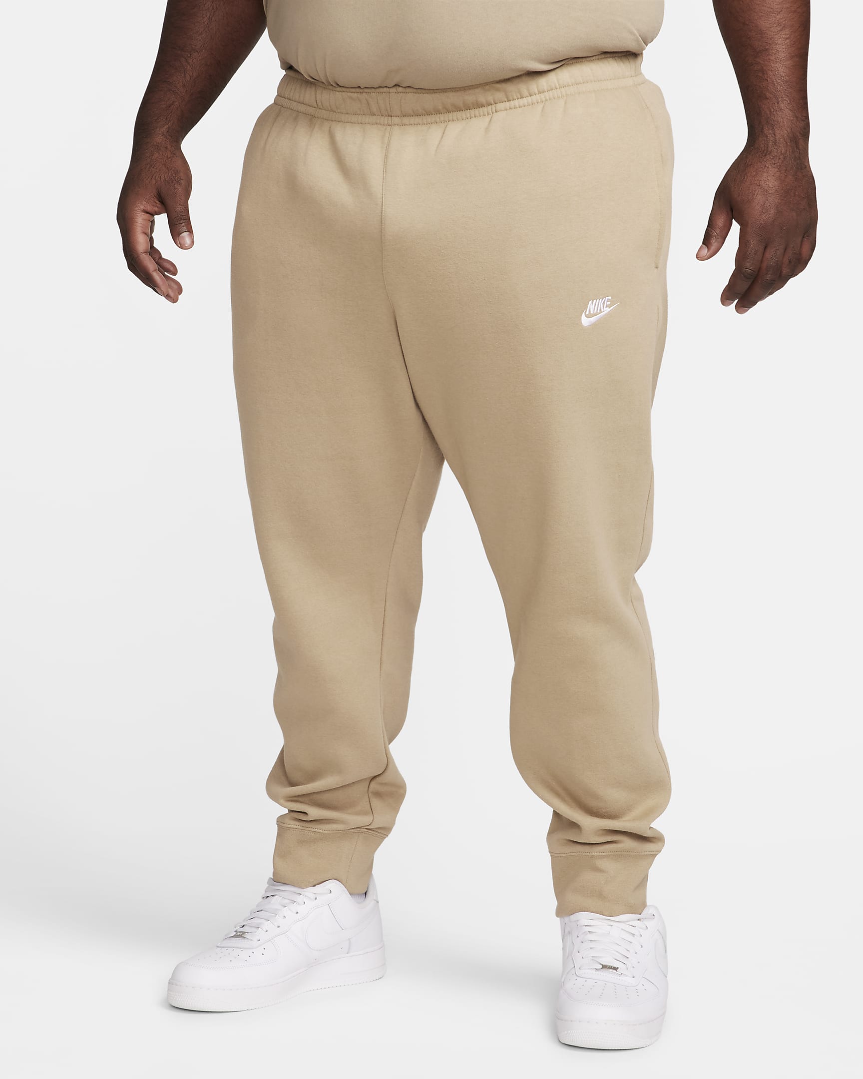 Nike Sportswear Club Fleece Jogginghose - Khaki/Khaki/Weiß