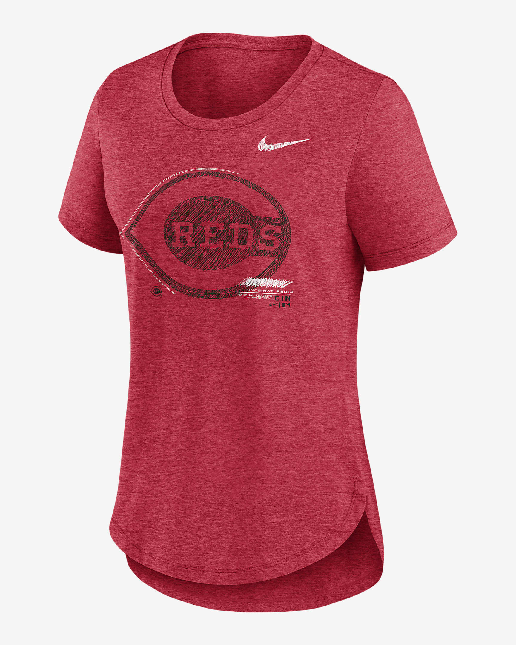 Nike Team Touch (MLB Cincinnati Reds) Women's T-Shirt. Nike.com