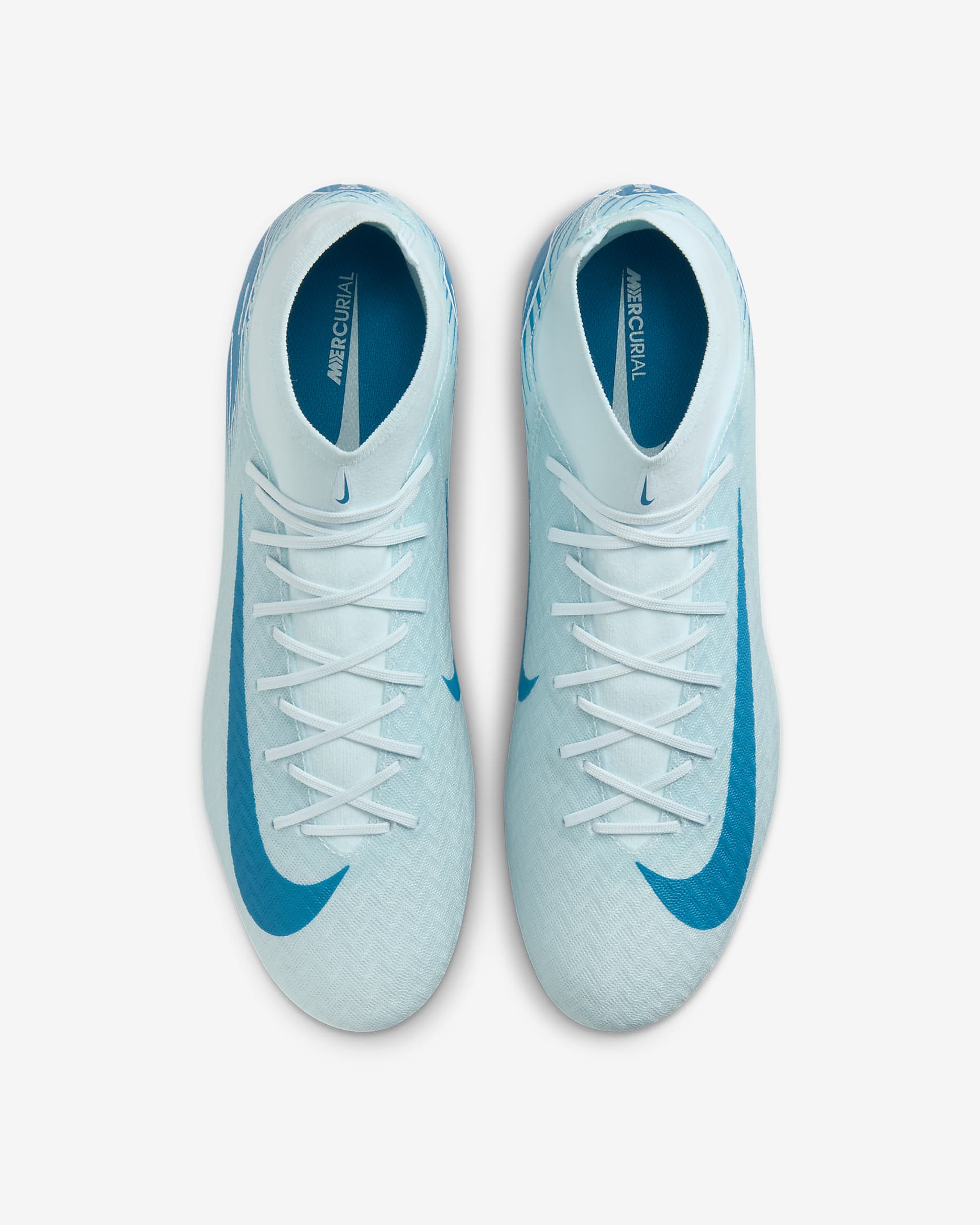 Ποδοσφαιρικά παπούτσια ψηλού προφίλ SG-Pro Nike Mercurial Superfly 10 Academy - Glacier Blue/Blue Orbit