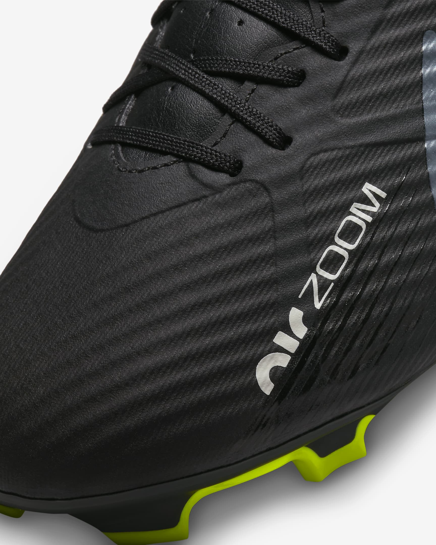 Nike Mercurial Vapor 15 Academy Multi-Ground Low-Top Football Boot - Black/Summit White/Volt/Dark Smoke Grey