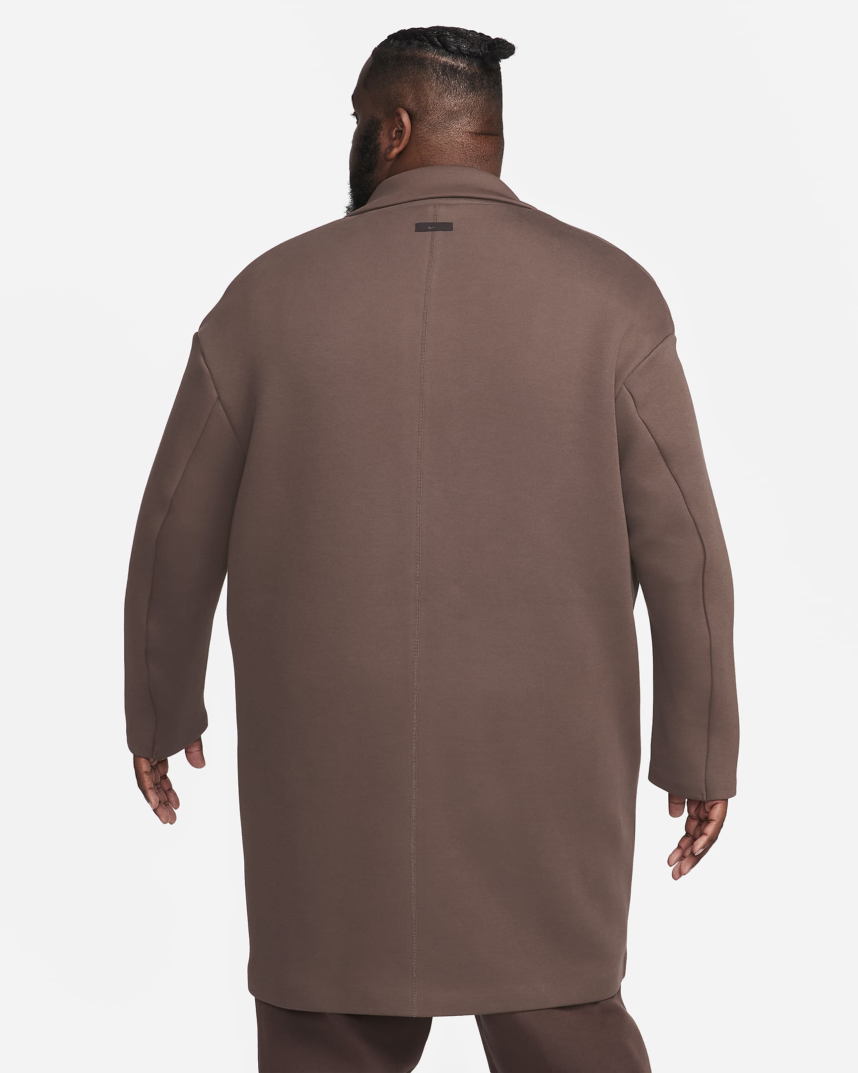 Nike Sportswear Tech Fleece Reimagined-trenchcoat med løstsiddende pasform til mænd - Baroque Brown