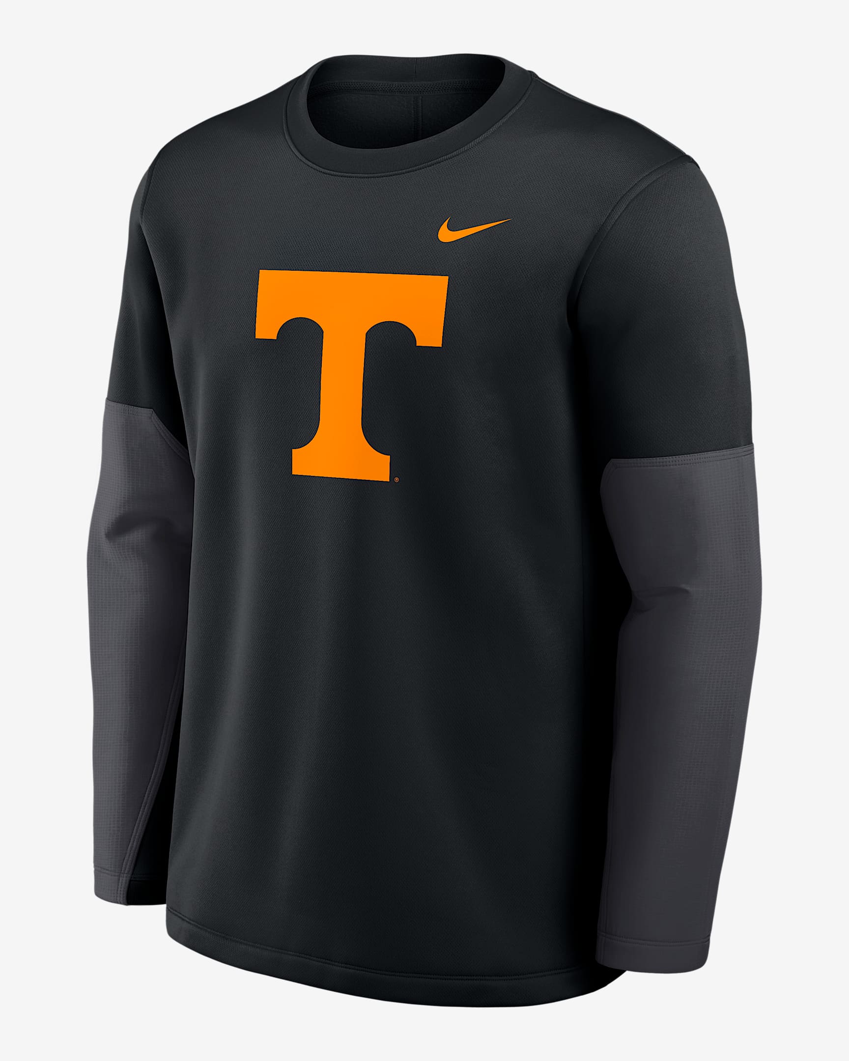 Tennessee Sideline Coach Men's Nike Therma-FIT College Long-Sleeve T-Shirt - Black