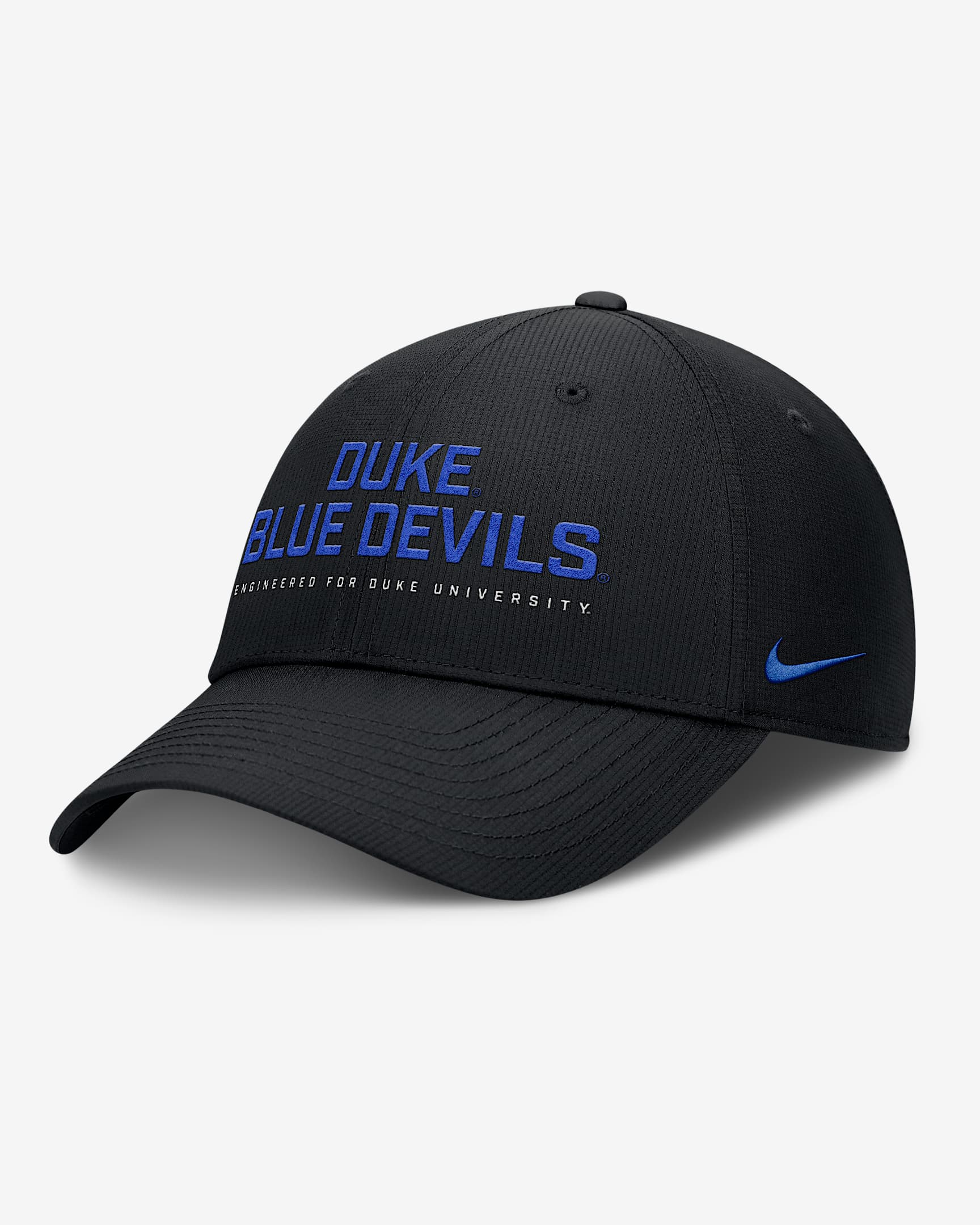 Duke On-Field Club Gameday Men's Nike Dri-FIT College Adjustable Hat - Black