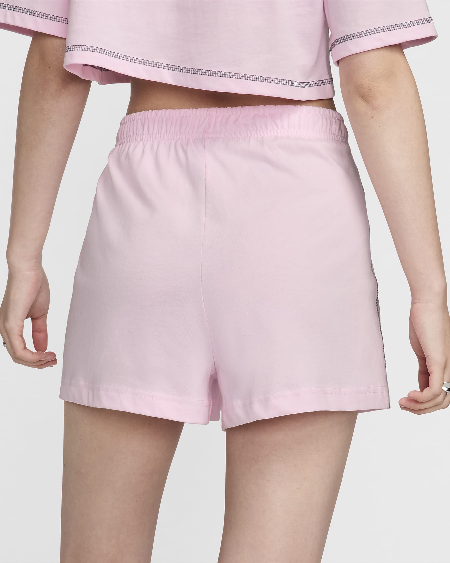 Short en jersey Nike Sportswear pour Femme - Pink Foam