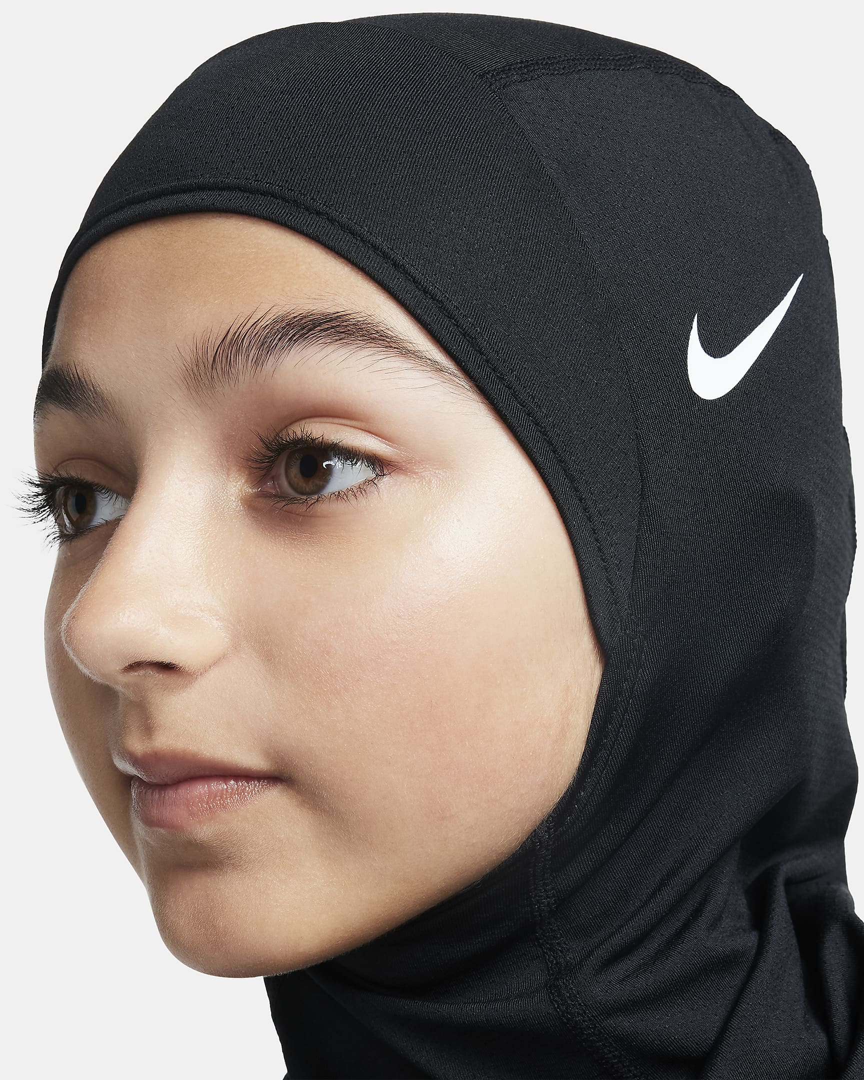 Nike Pro Hijab 2.0 - Preto/Branco