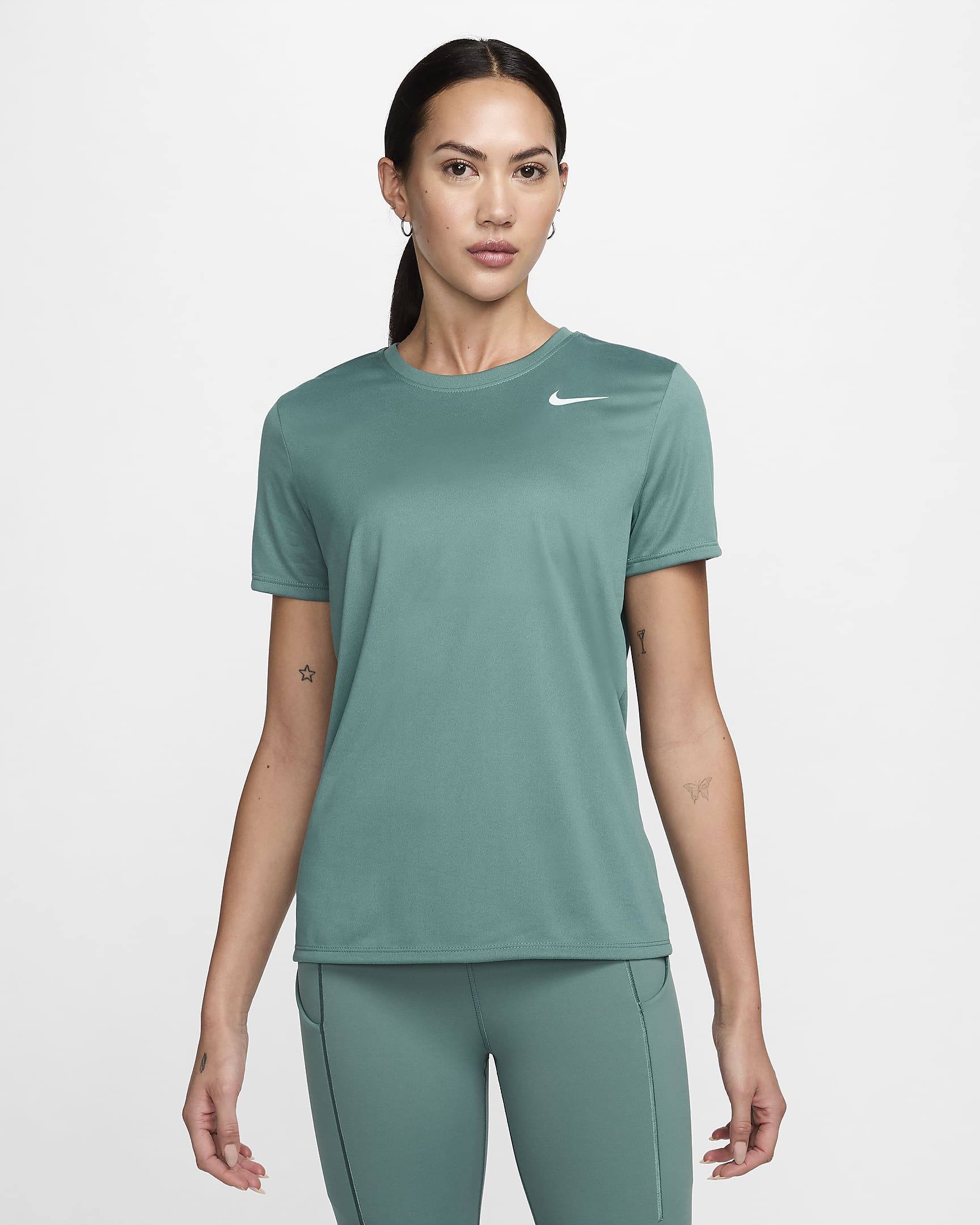 Playera para mujer Nike Dri-FIT - De costa a costa/Blanco