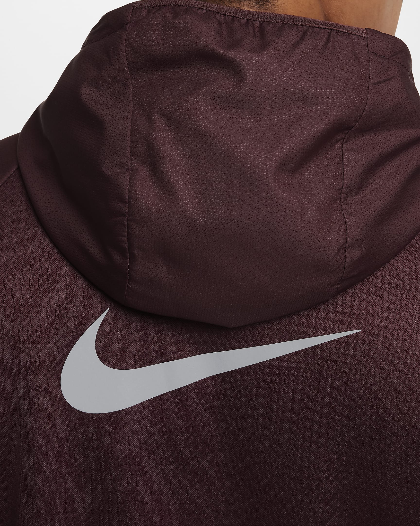 Nike Sphere Miler Men's Therma-FIT Water-Repellent Running Jacket - Burgundy Crush/Burgundy Crush