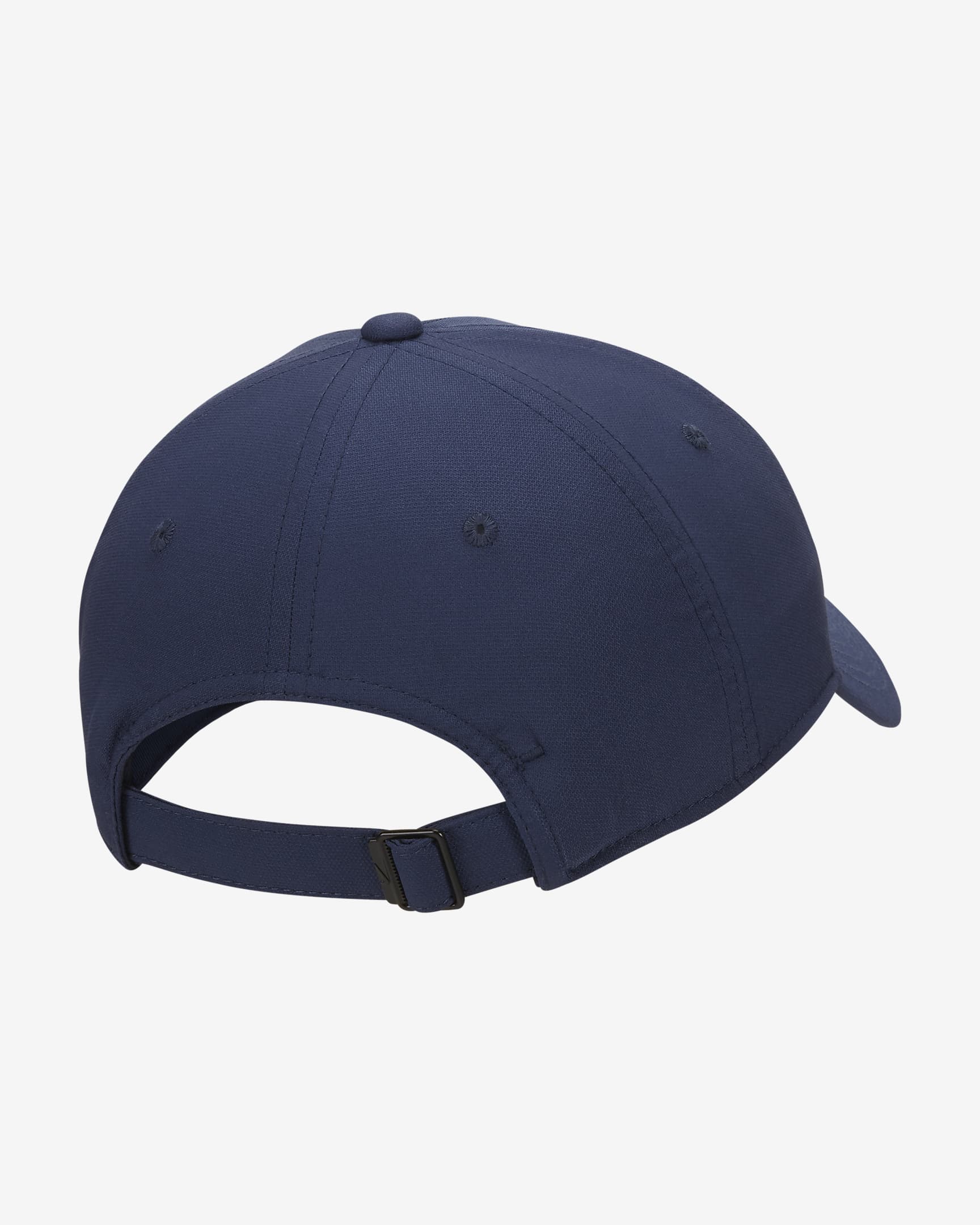 Paris Saint-Germain Club Nike unstrukturierte Fußball-Cap - Midnight Navy/University Red