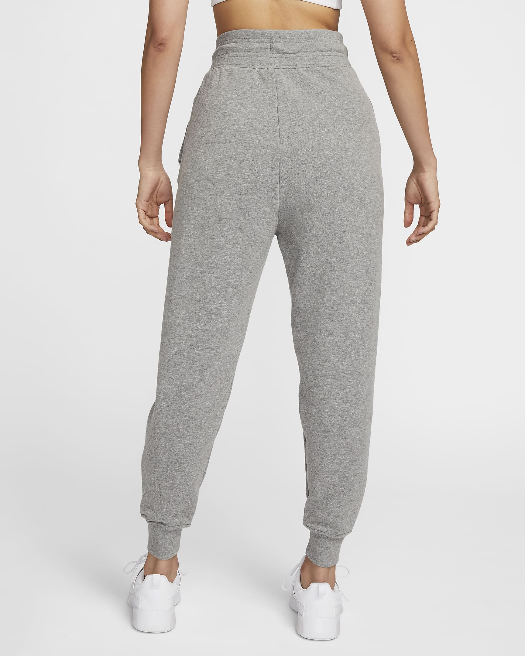 Nike Dri-FIT One Women's High-Waisted 7/8 French Terry Joggers. Nike ID