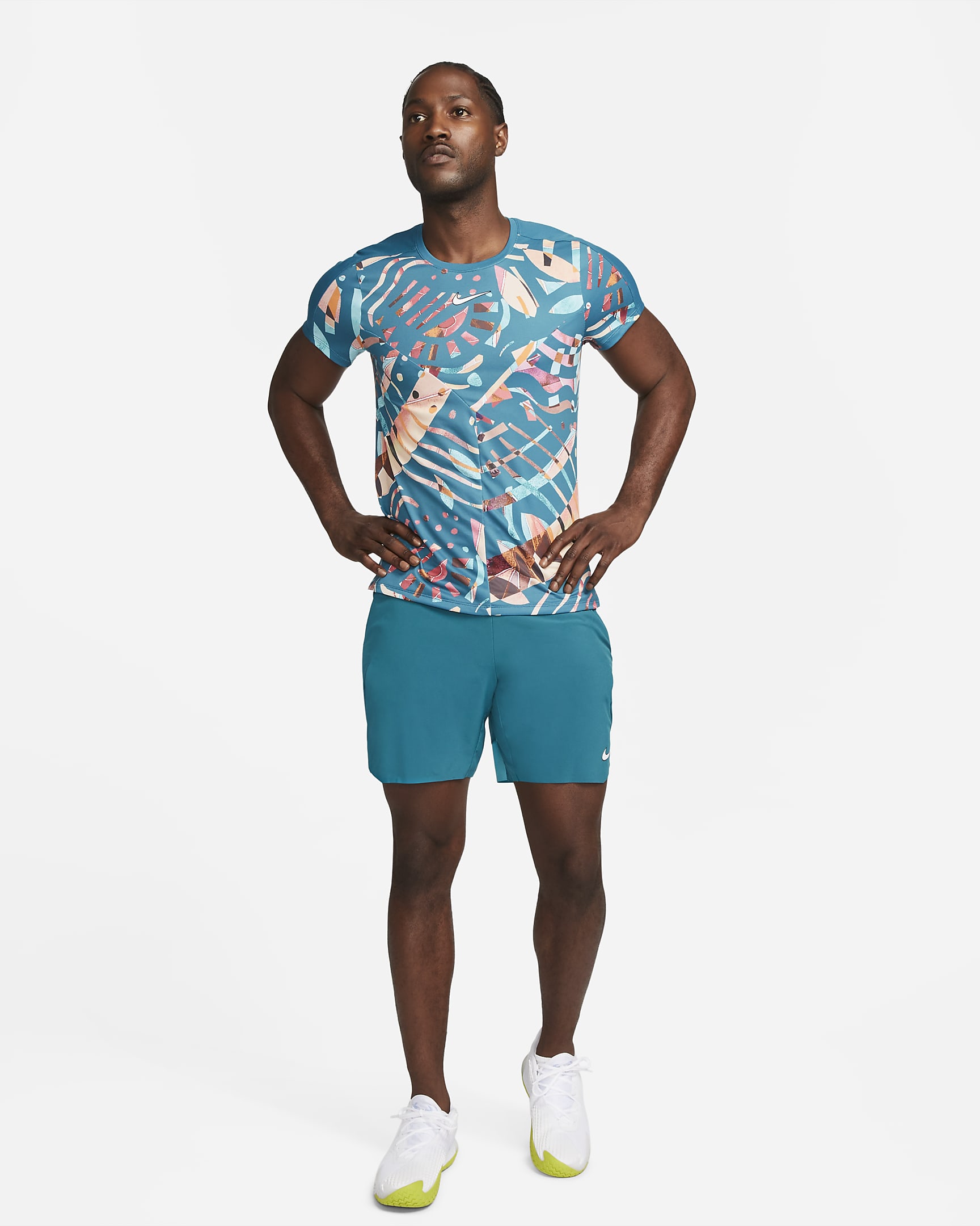 NikeCourt Dri-FIT Slam Men's Tennis Top. Nike UK