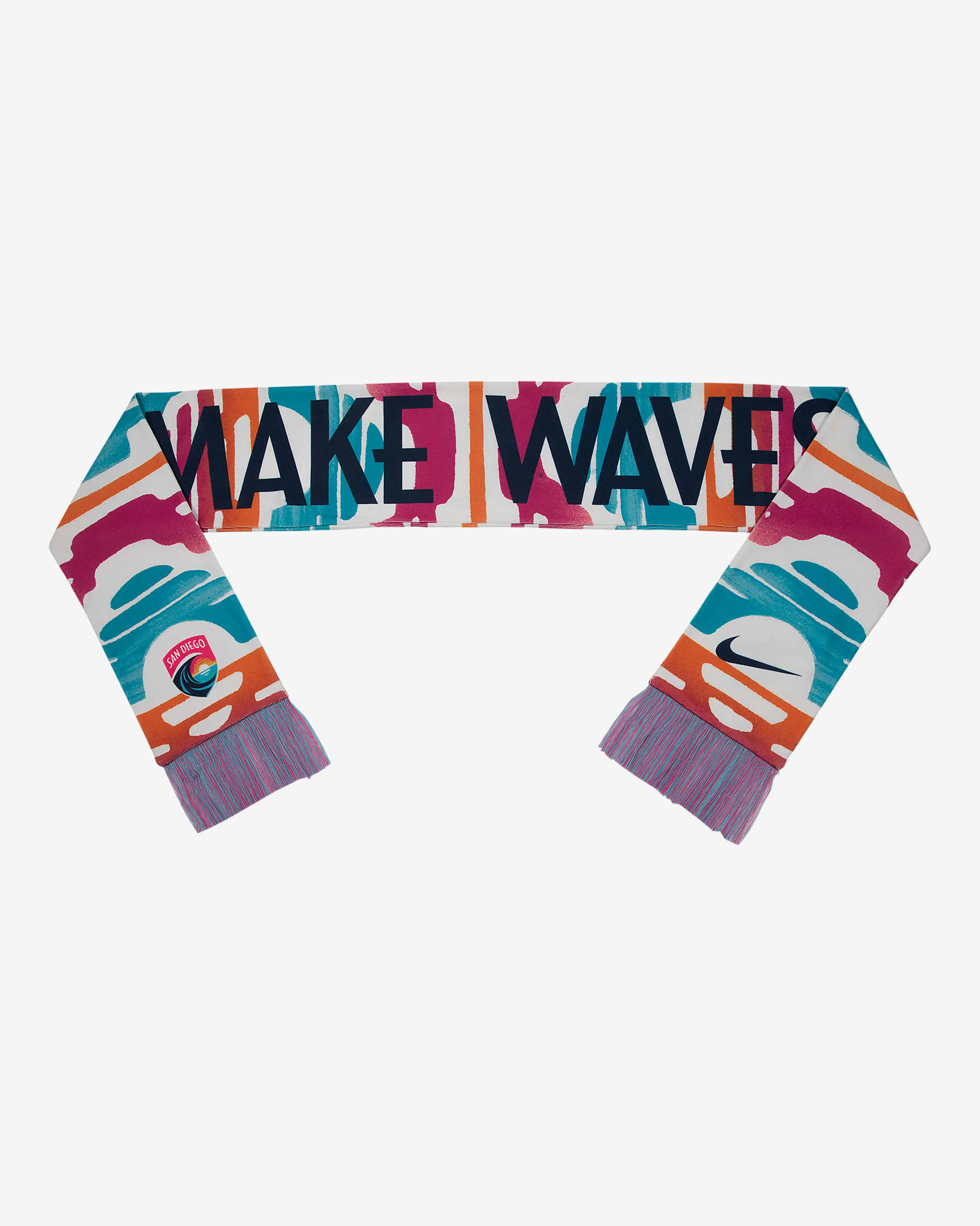 San Diego Wave FC Nike NWSL Scarf - Multi-Color Print