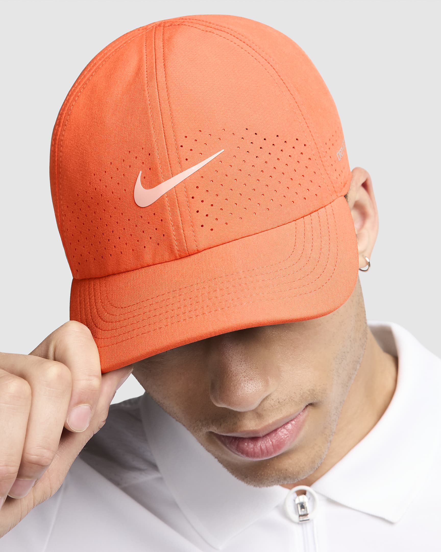 Cappello da tennis essenziale Nike Dri-FIT ADV Club - Cosmic Clay/Pink Quartz