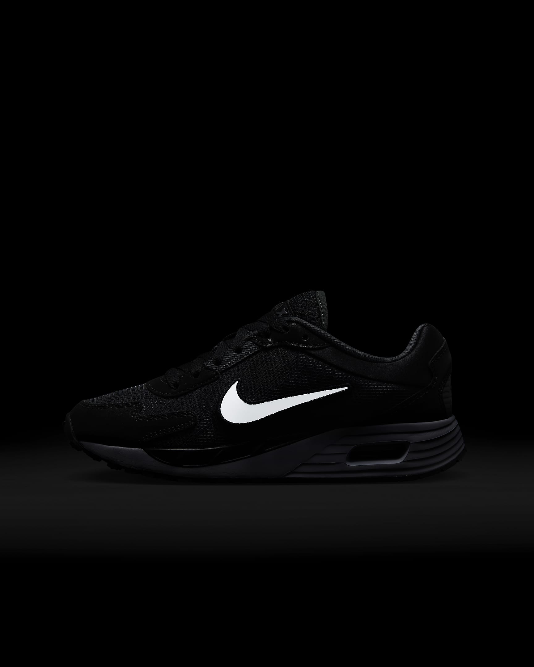 Nike Air Max Solo Older Kids' Shoes - Black/Anthracite/Black/White