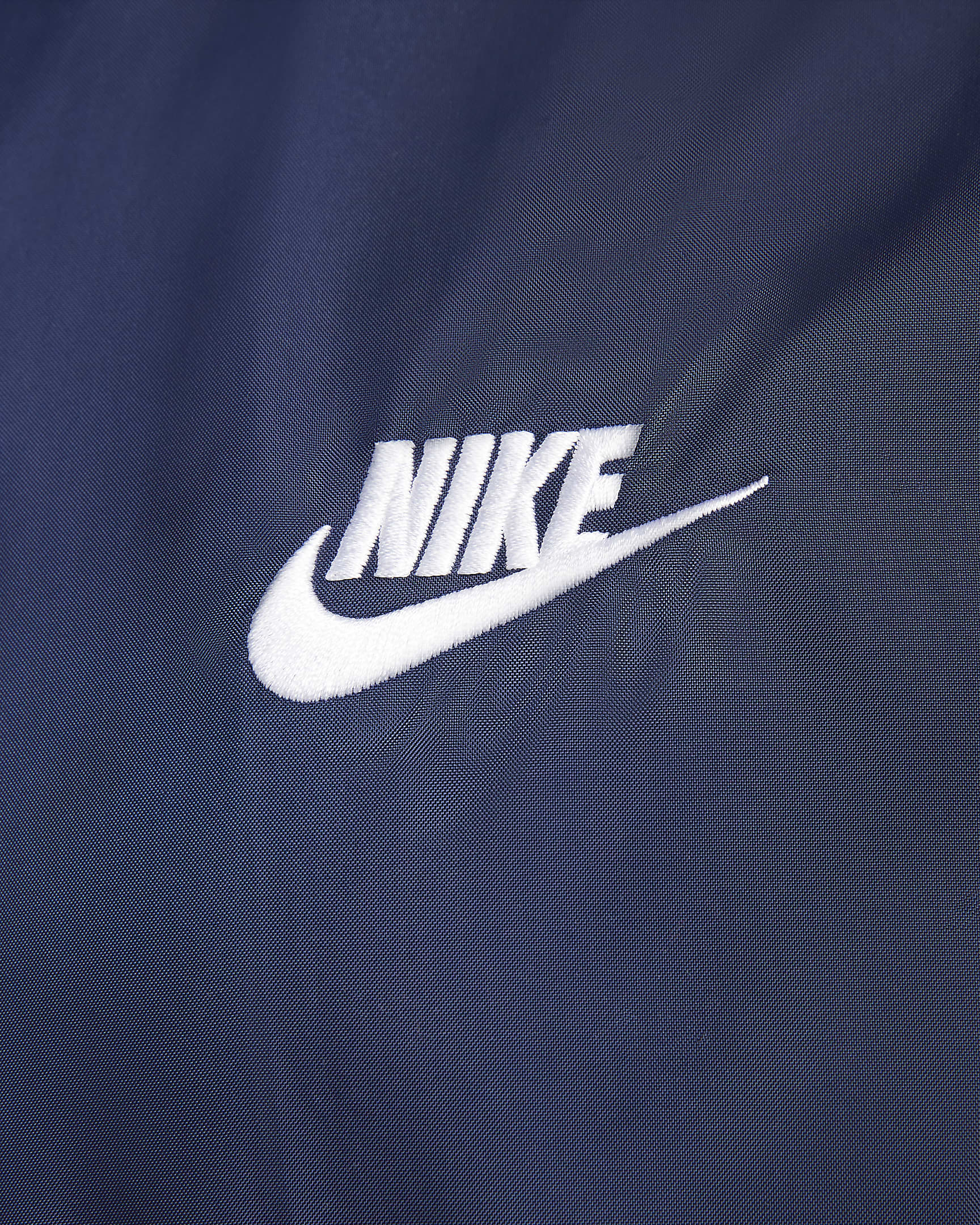 Ανδρική υφαντή φόρμα με επένδυση Nike Sportswear Club - Midnight Navy/Λευκό