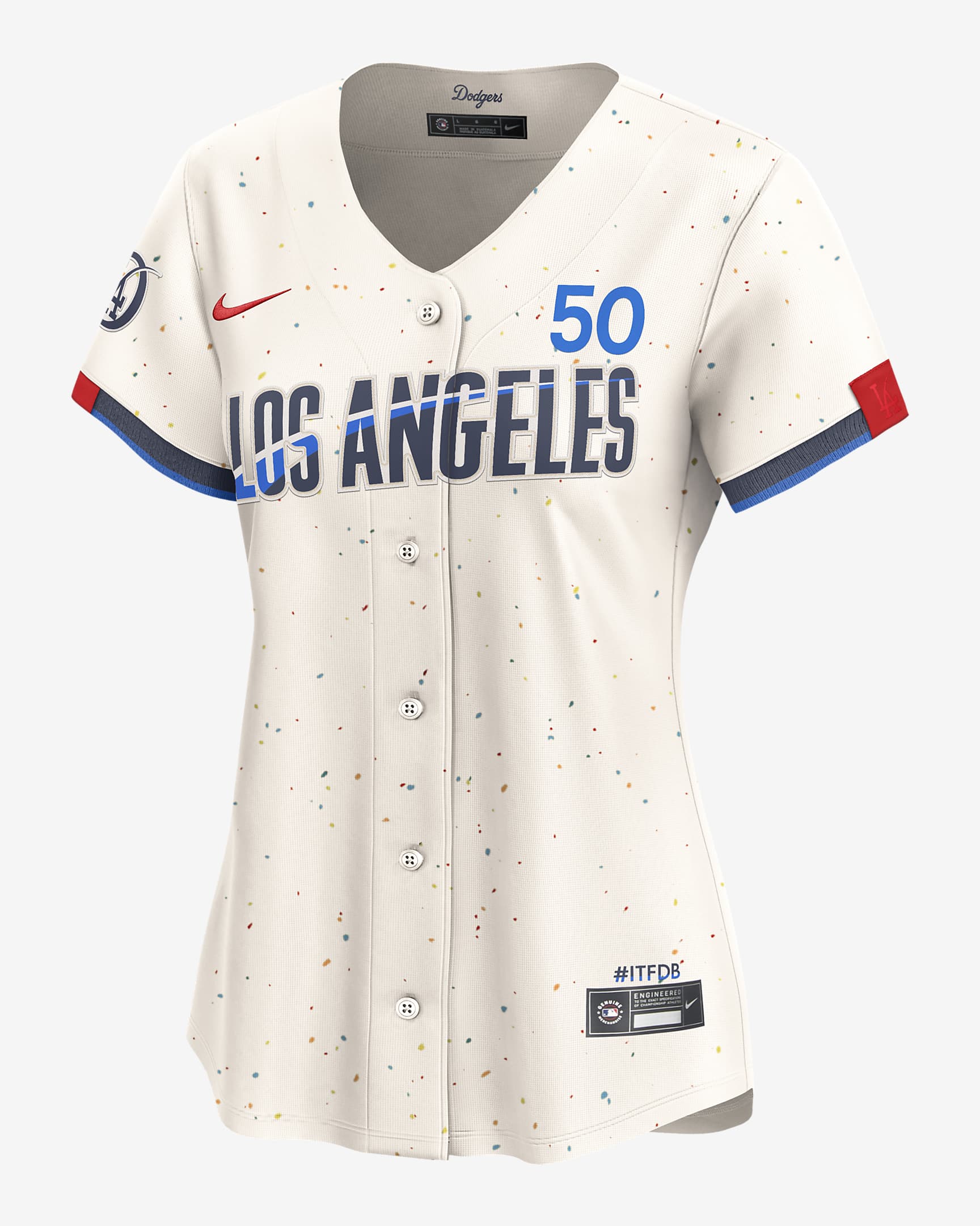 Mookie Betts Los Angeles Dodgers City Connect Women's Nike DriFIT ADV