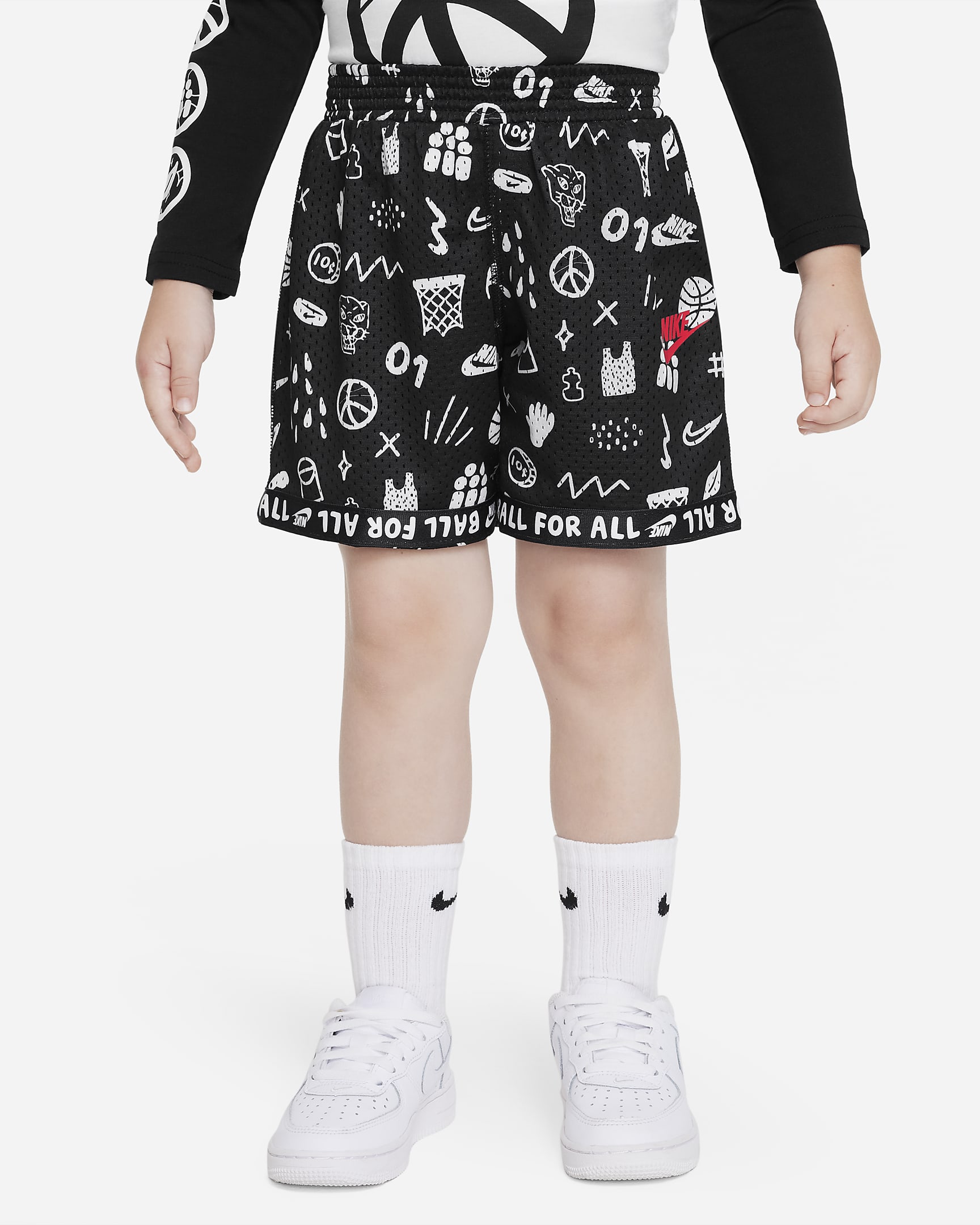 Nike Toddler Printed Tricot Basketball Shorts. Nike.com
