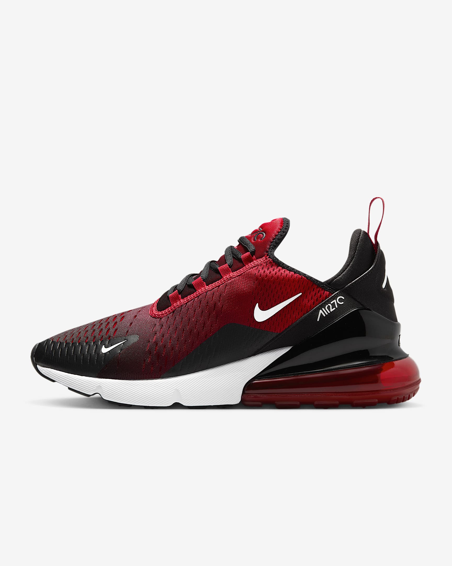 Nike Air Max 270 Men's Shoes - Gym Red/Black/White