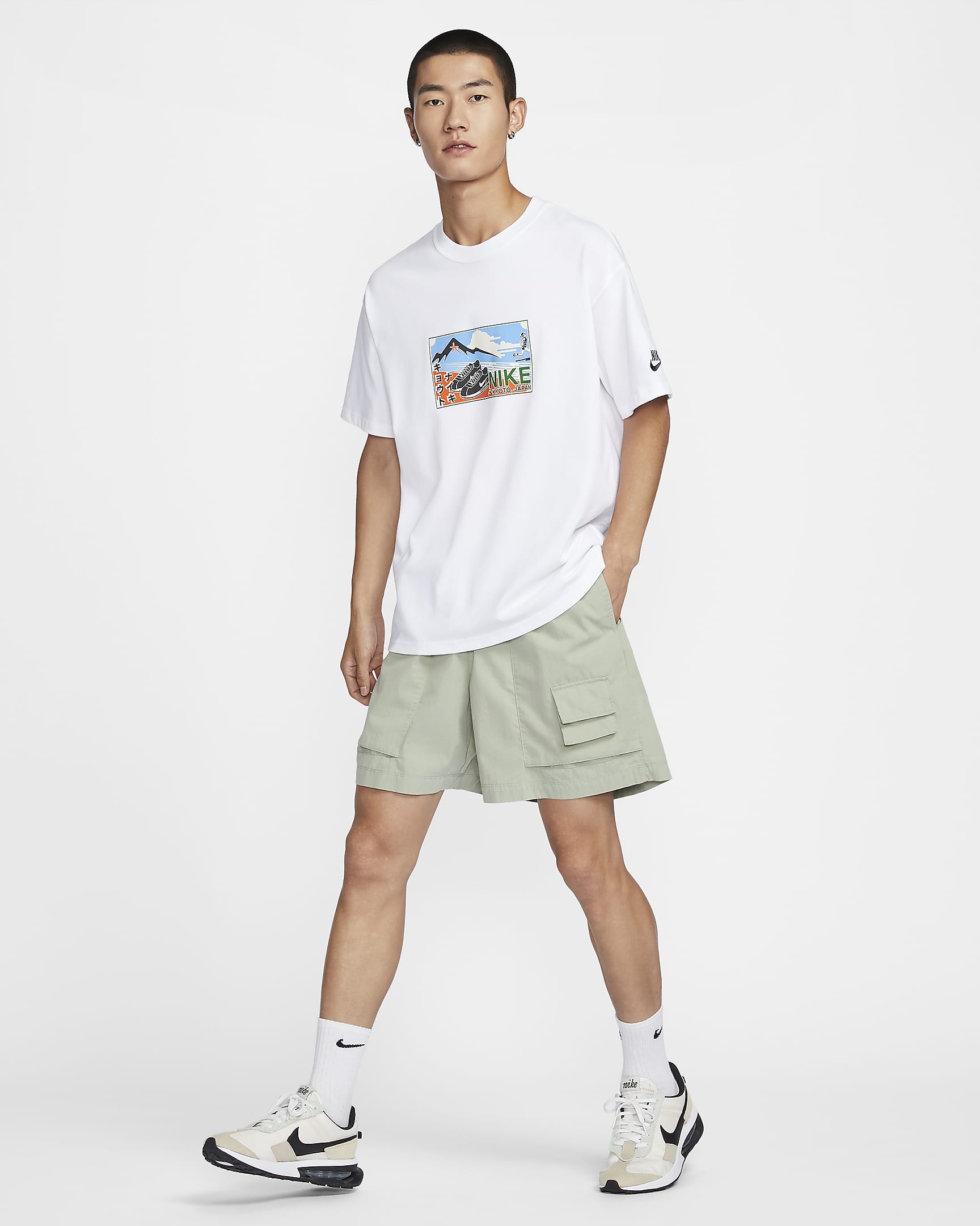 Nike Life Men's Camp Shorts - Jade Horizon/Jade Horizon