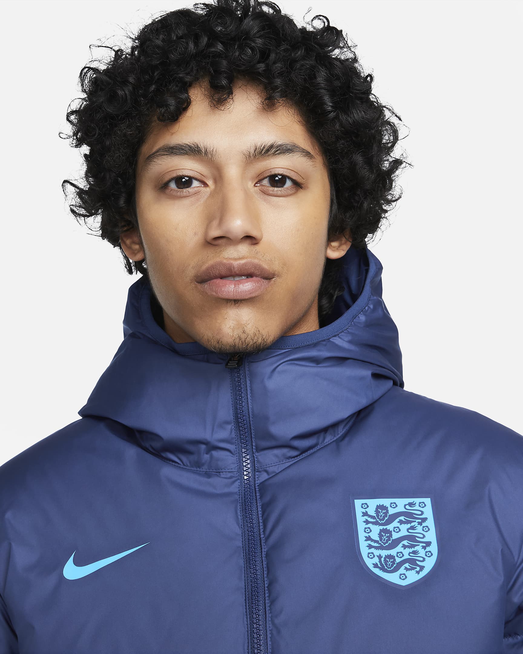 England Strike Men's Nike Storm-FIT Down Football Jacket. Nike SA